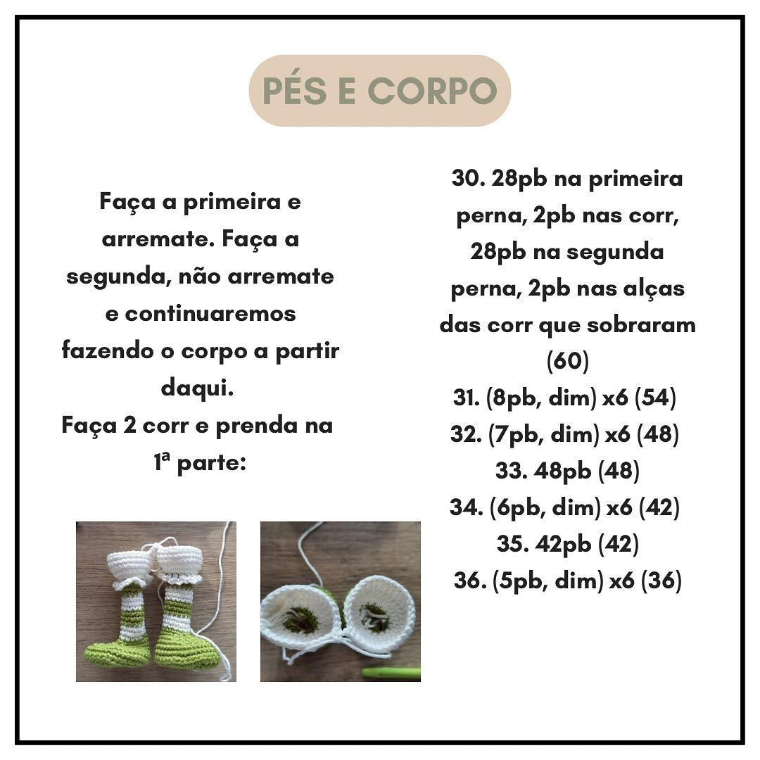 Gráfico de crochê gratuito: Boneca Moranguinho