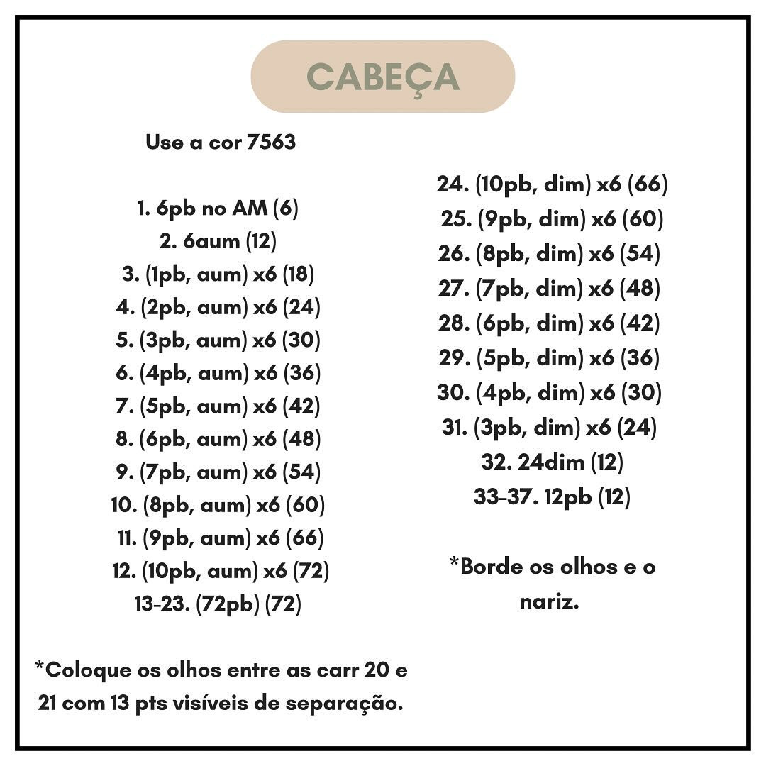 Gráfico de crochê gratuito: Boneca Moranguinho