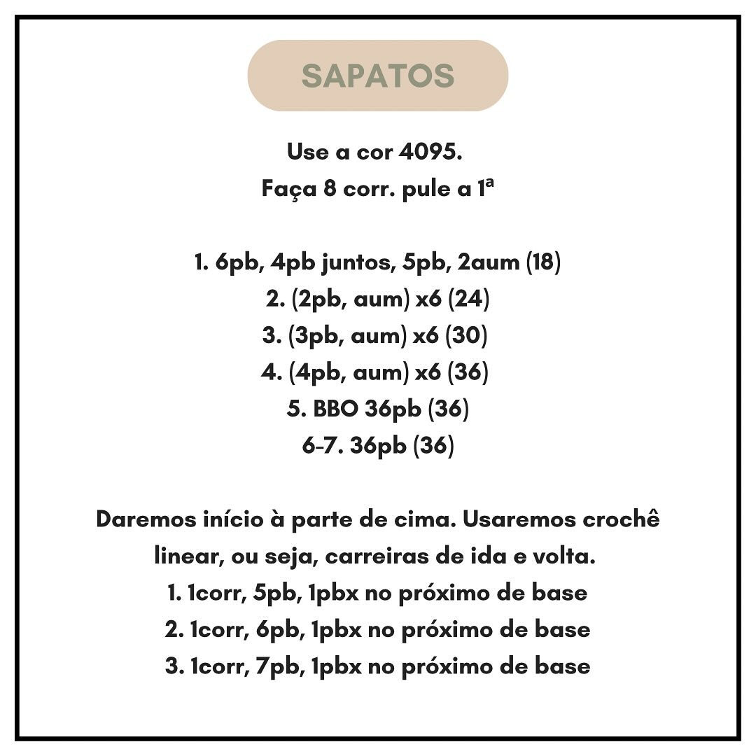 Gráfico de crochê gratuito: Boneca Moranguinho