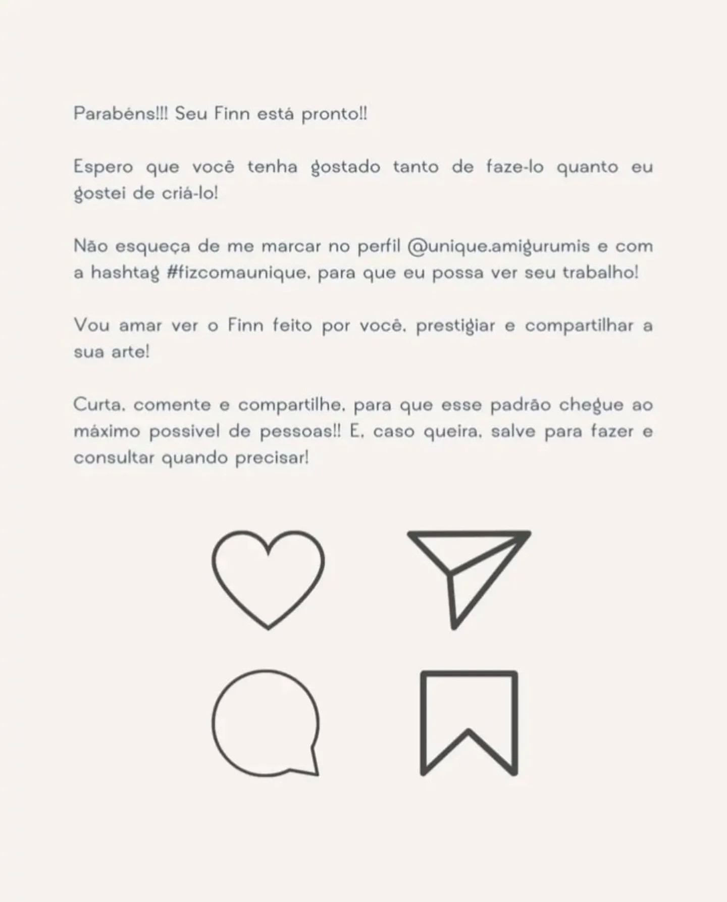 Gráfico de crochê gratuito: Cavalo-marinho Finn