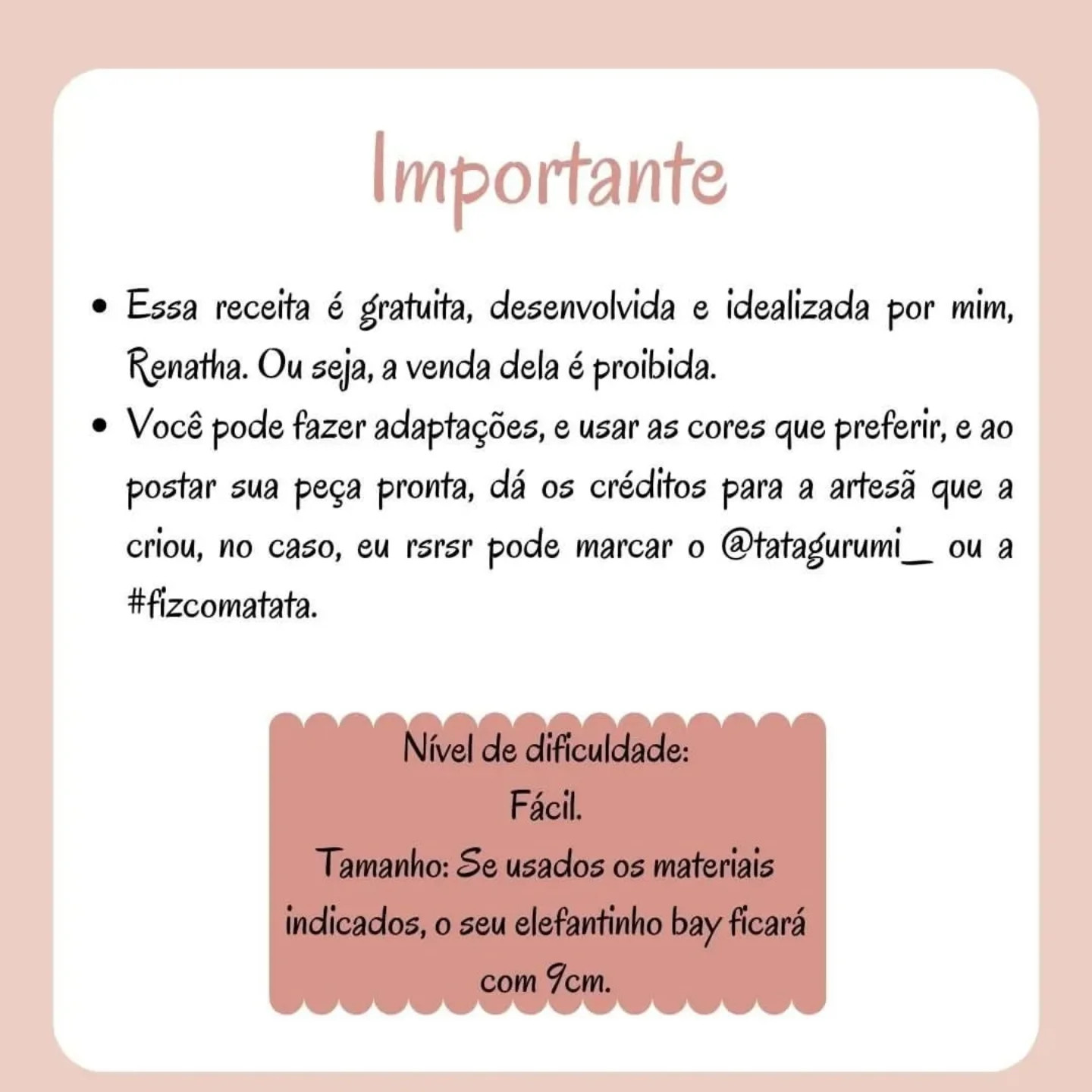 Gráfico de crochê gratuito: Elefantinho amigurumi
