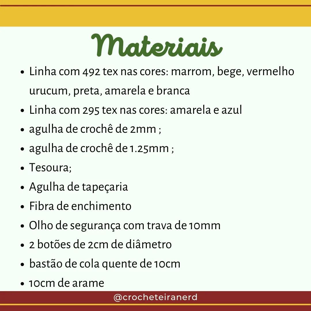 Gráfico de crochê gratuito: Indígena Tainá