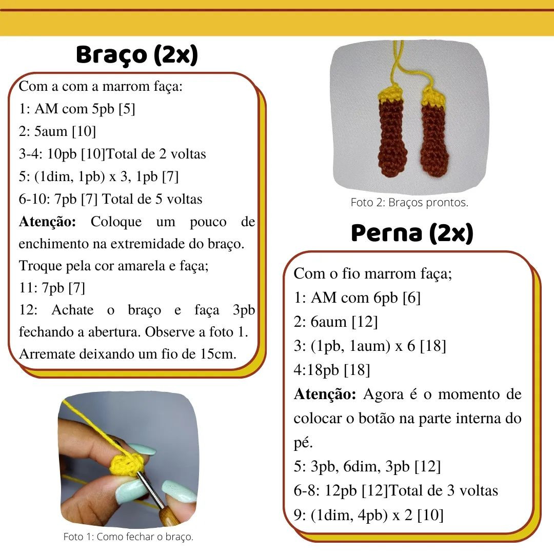 Gráfico de crochê gratuito: Indígena Tainá
