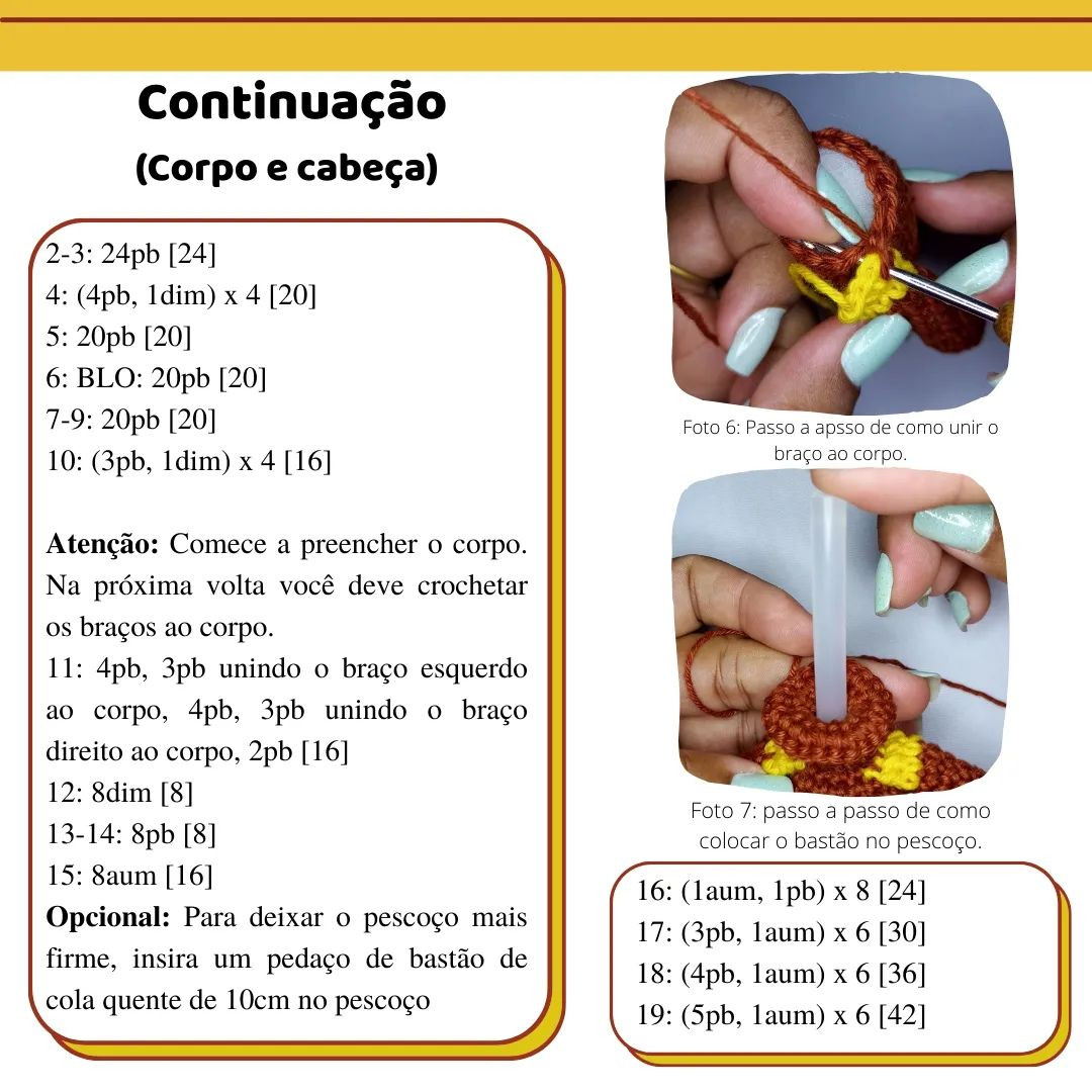 Gráfico de crochê gratuito: Indígena Tainá