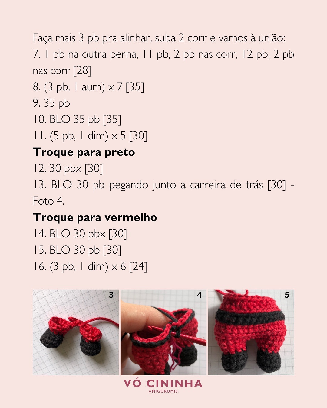 Gráfico de crochê gratuito: Papai Noel e Duende de Natal