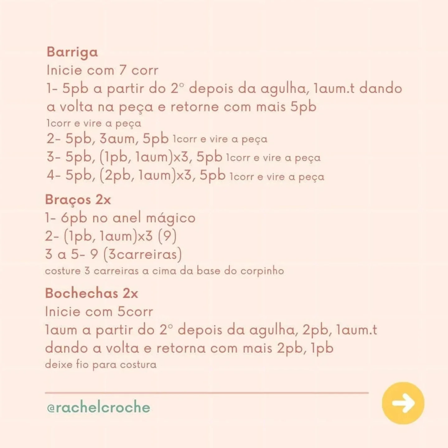 Gráfico de crochê gratuito: Sapo Greg