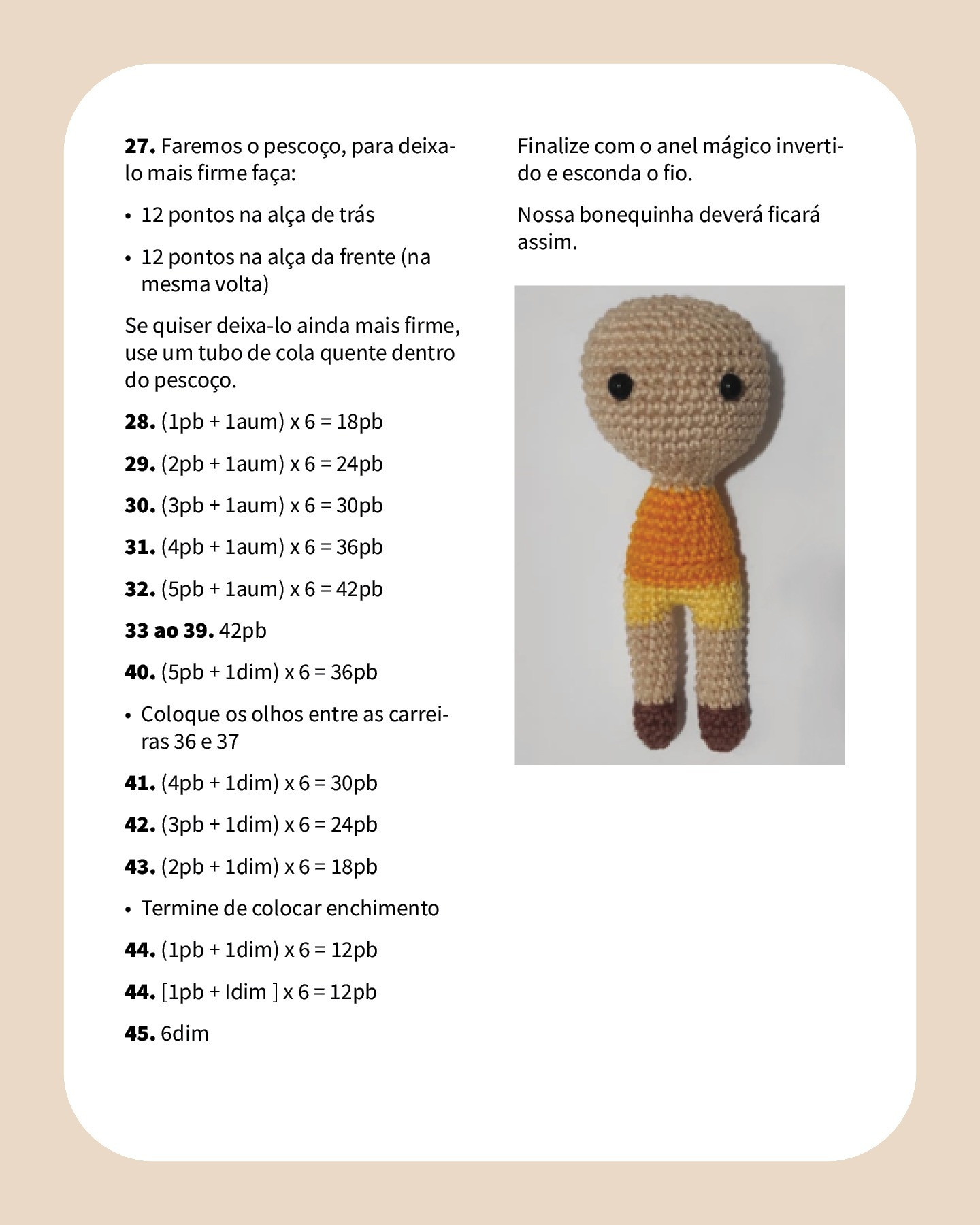 Gráfico de crochê Junina grátis! Boneca e fogueira.