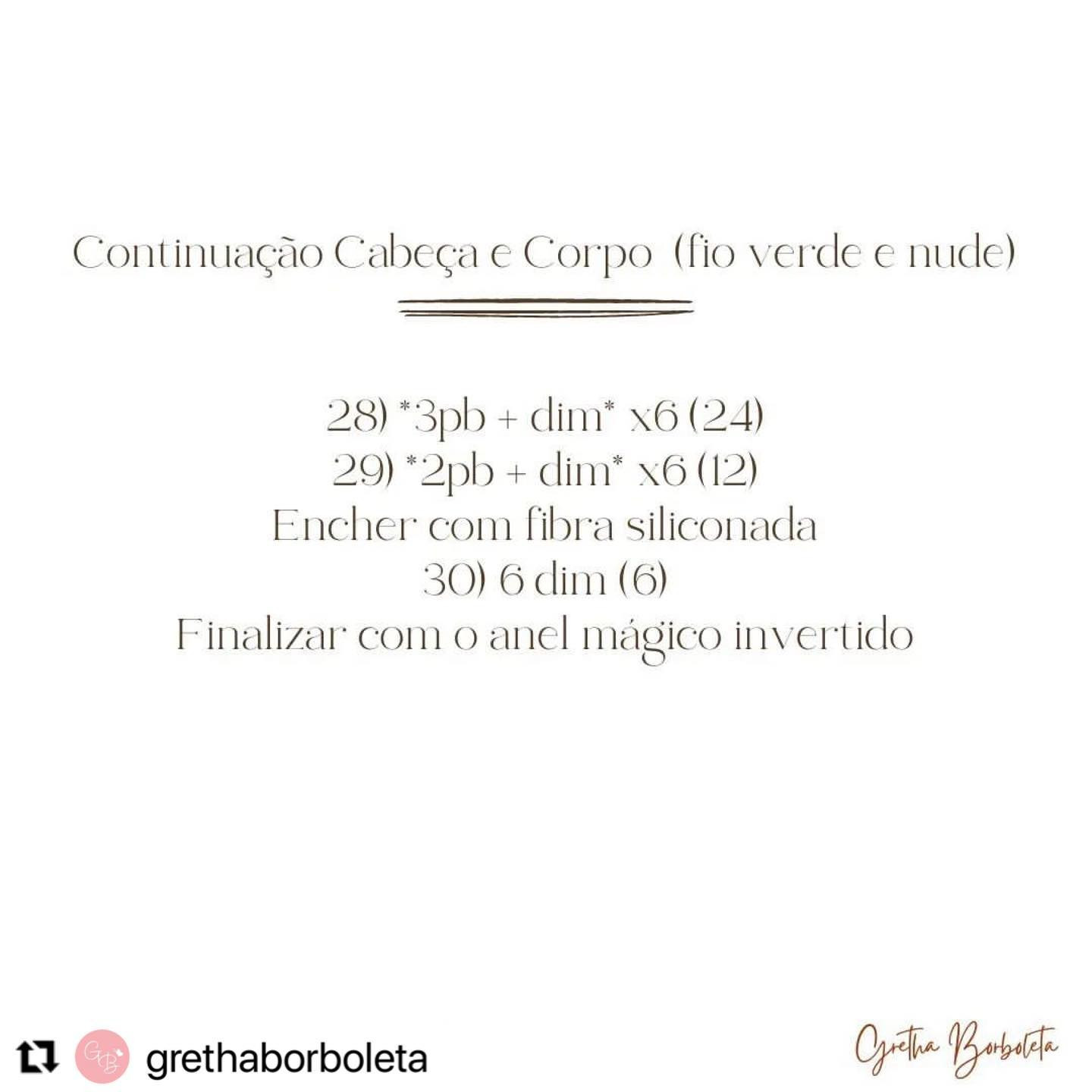 Gráfico de crochê: Mini Grogu em amigurumi