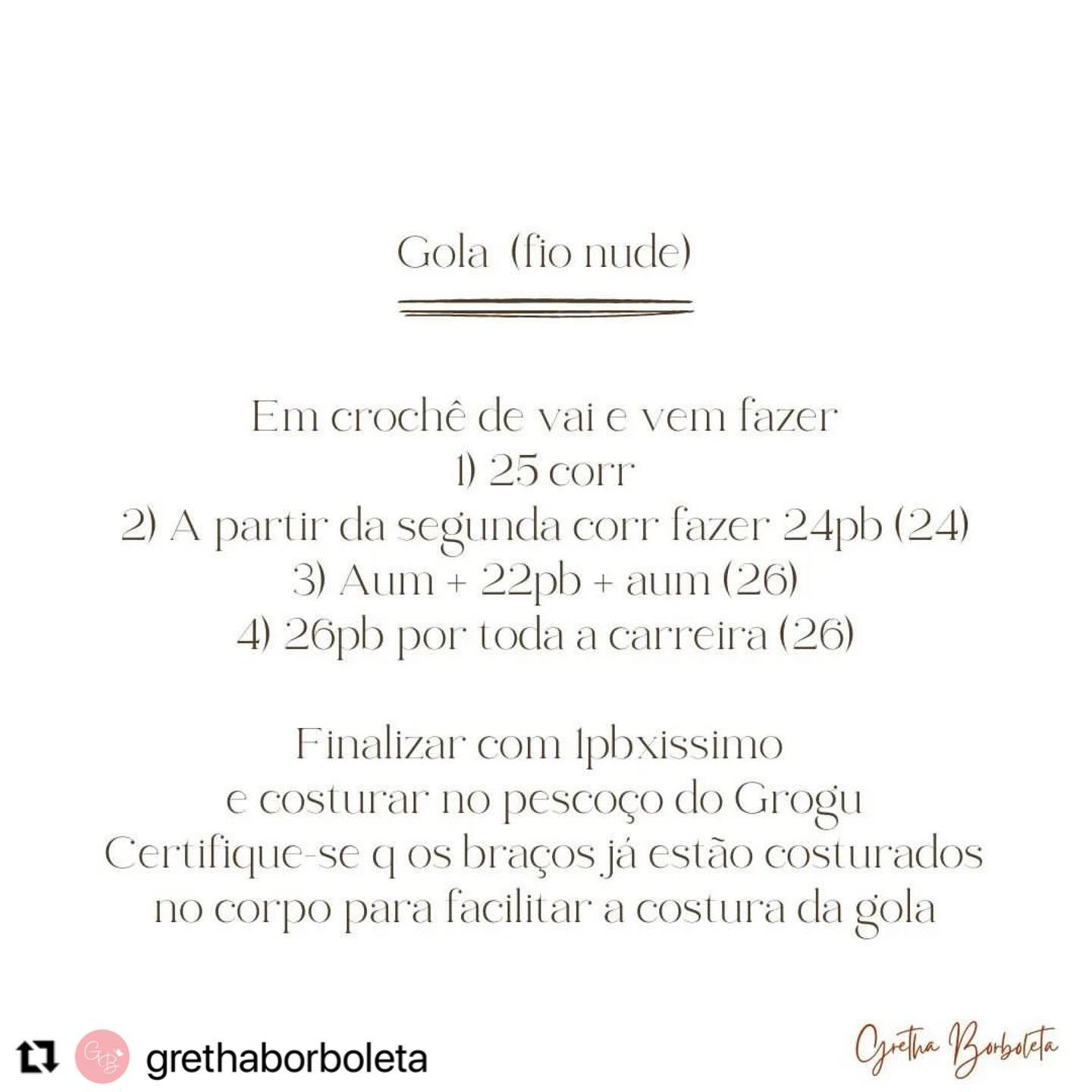Gráfico de crochê: Mini Grogu em amigurumi