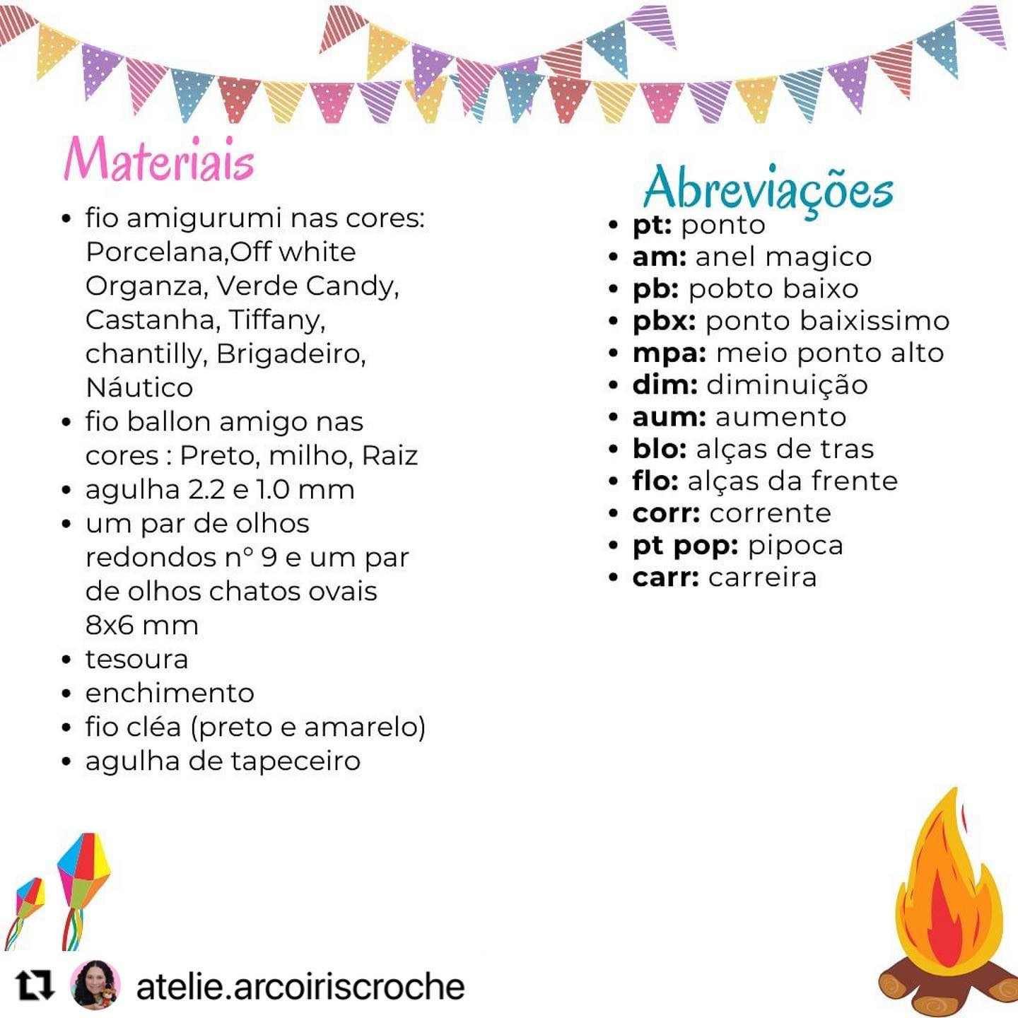 Gráficos Amigurumi: Joana e Damião
