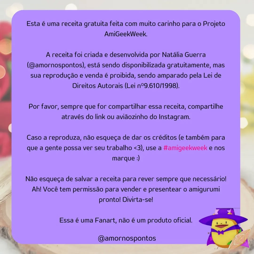 Grátis: Amigurumi Mágico Romantic Killer