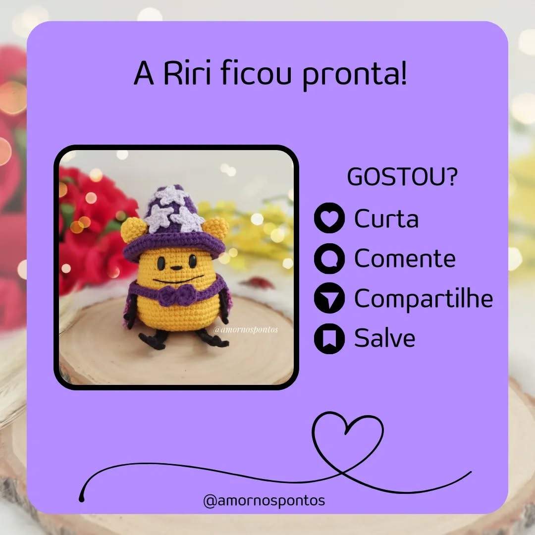 Grátis: Amigurumi Mágico Romantic Killer