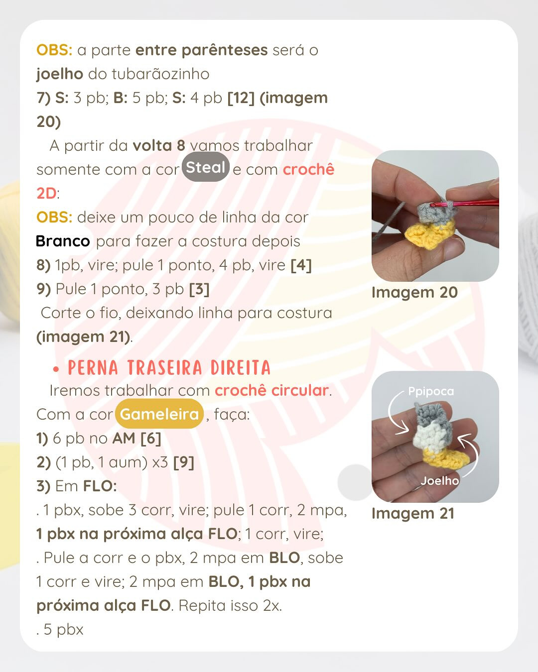 Grátis: Crochê do Tubarão Jeff