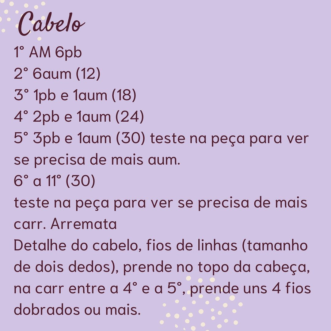 Grátis: Gráfico de amigurumi Boo do Monstros S.A.