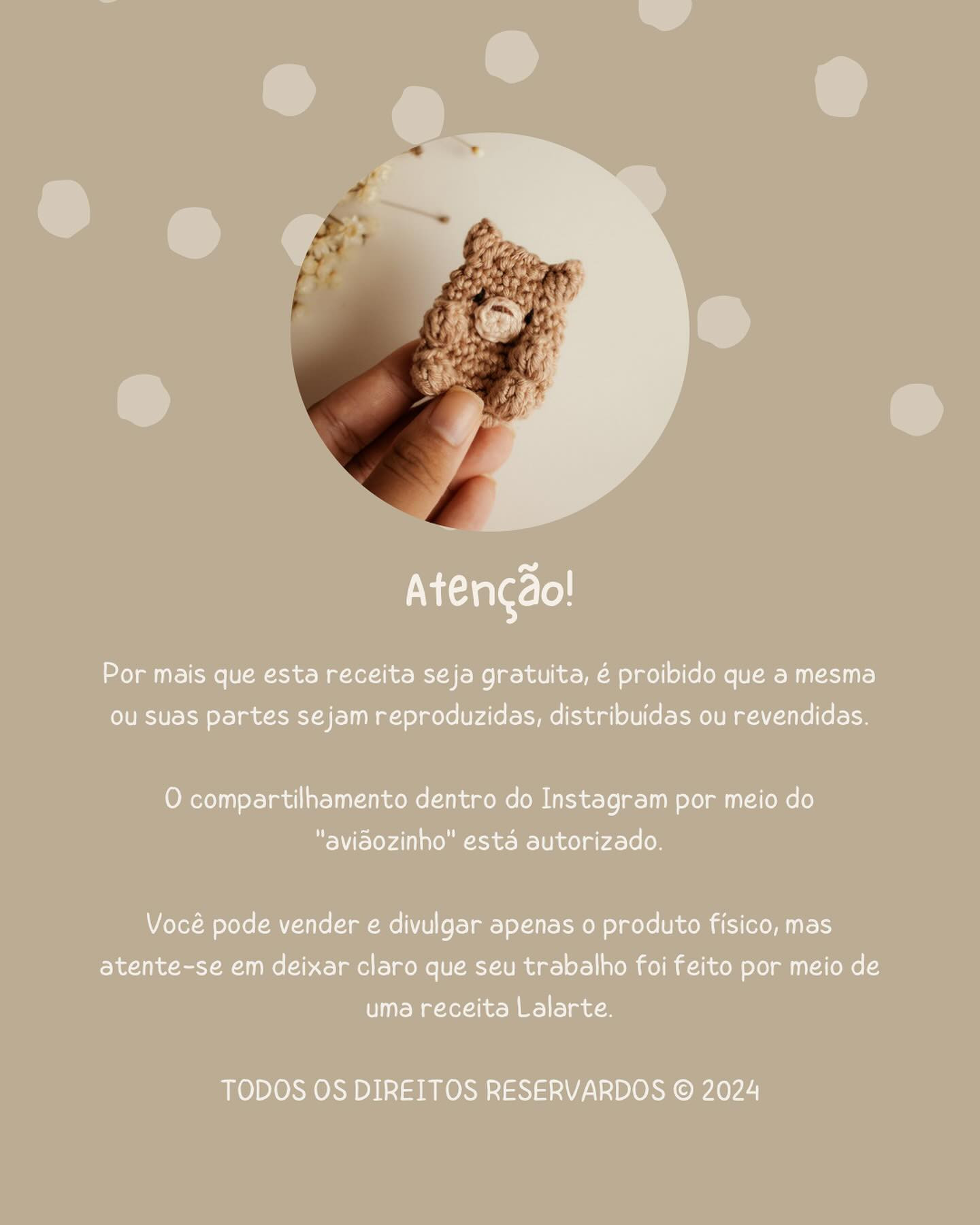 Grátis: Gráfico de amigurumi de ursinho para boné