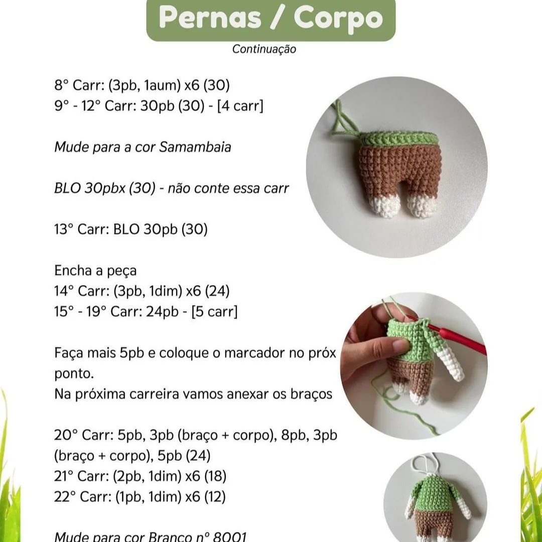Grátis: Gráfico de crochê para coelhinho fofo