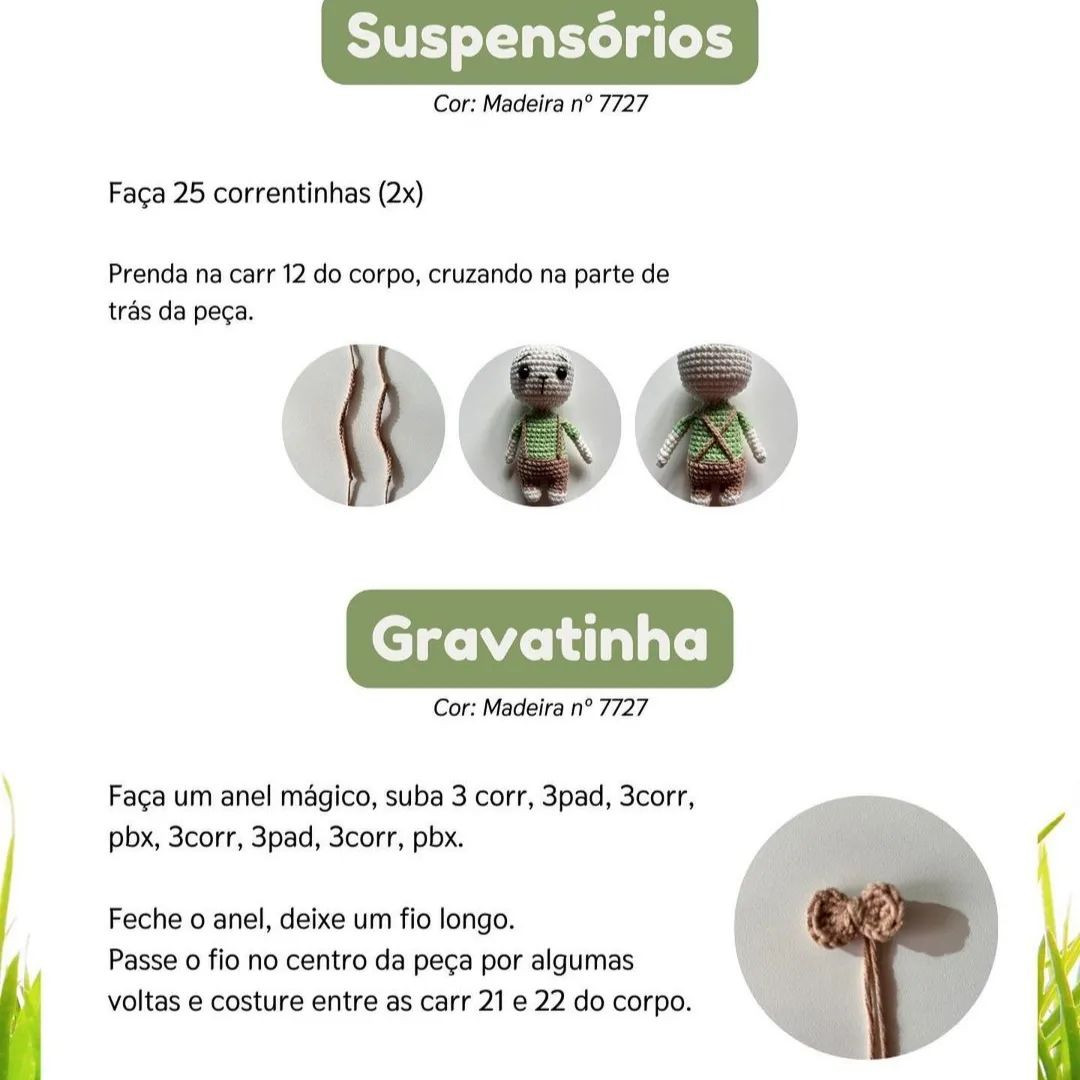 Grátis: Gráfico de crochê para coelhinho fofo