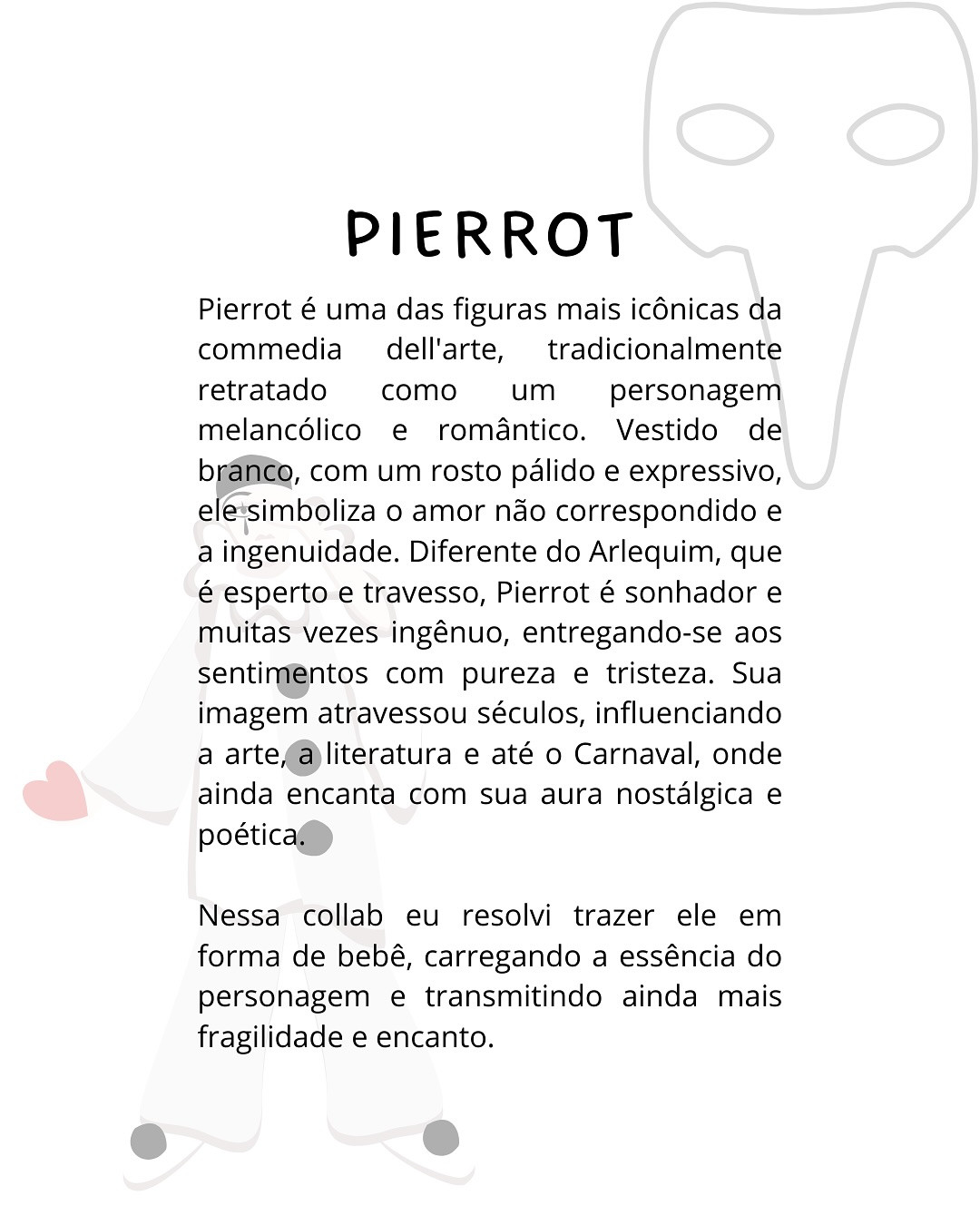 Grátis: Gráfico de crochê para Pierrot bebê