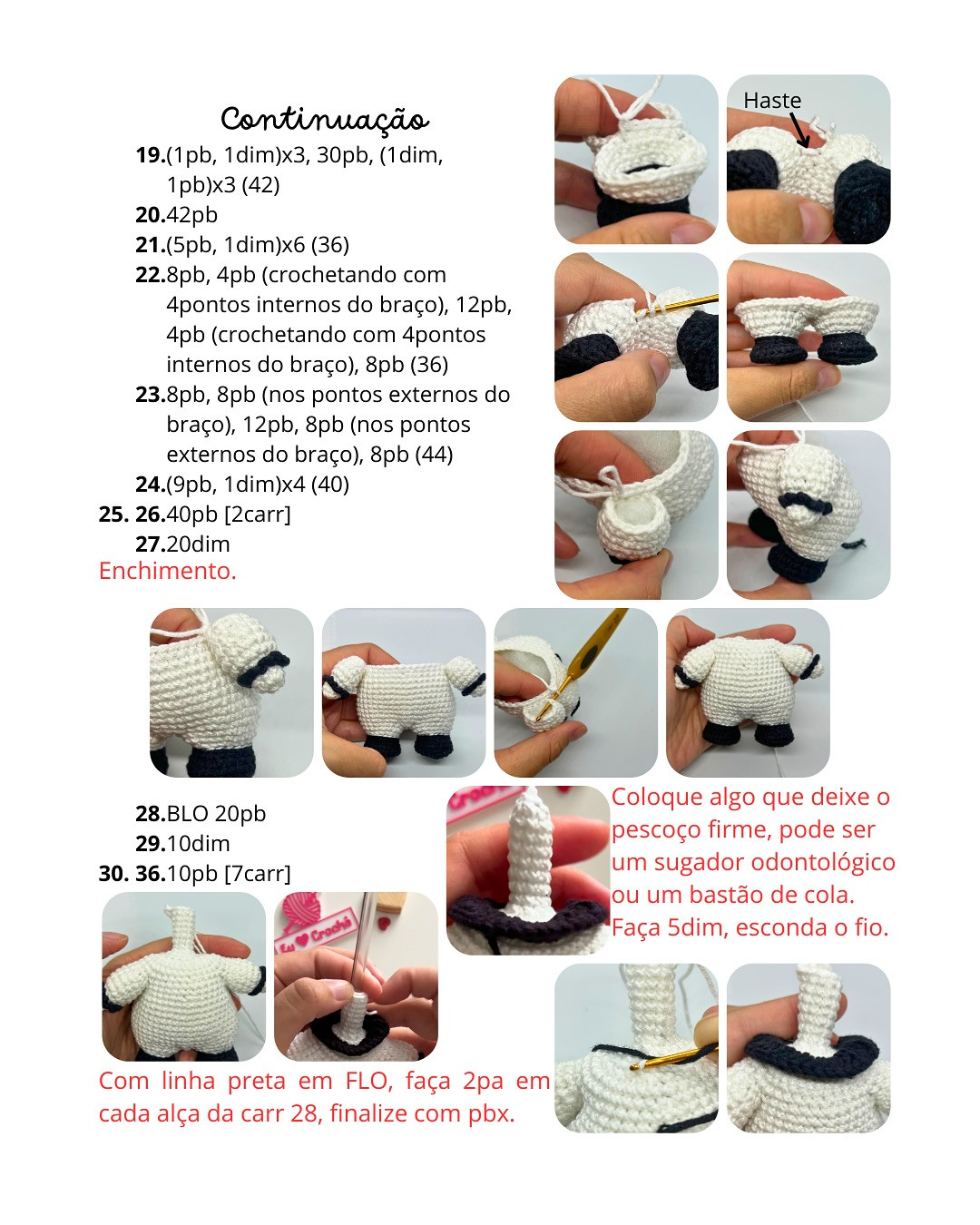 Grátis: Gráfico de crochê para Pierrot bebê