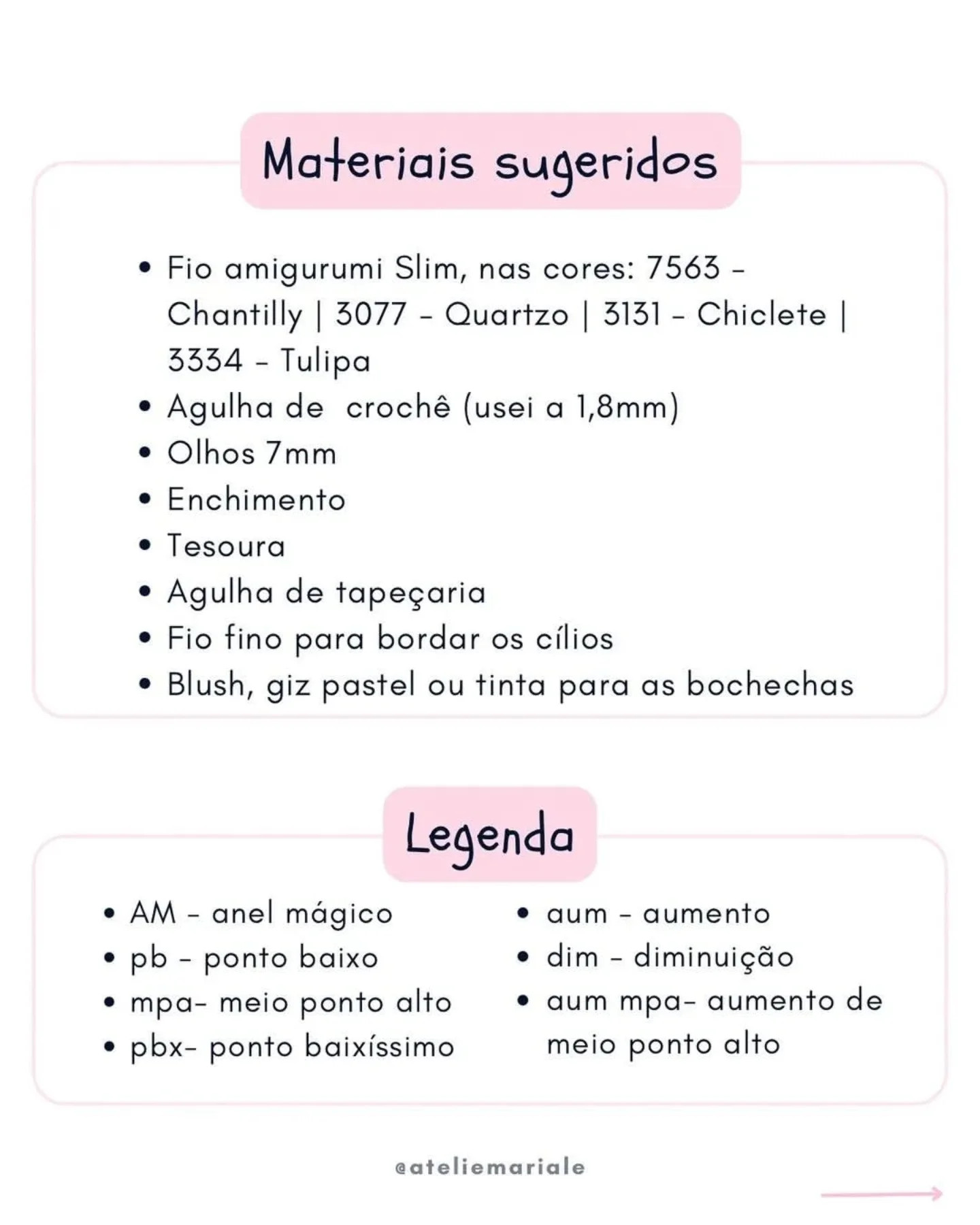Grátis: Padrão Amigurumi Borboleta Slim