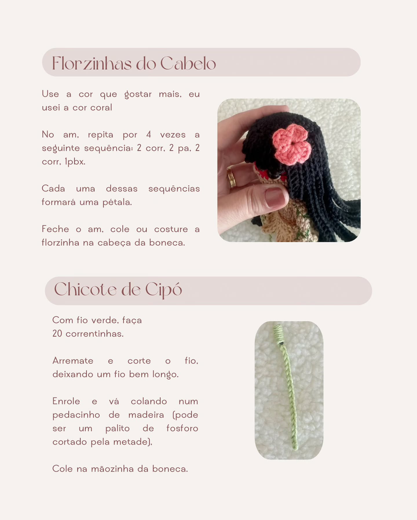 Grátis: Padrão Amigurumi da Comadre Fulozinha