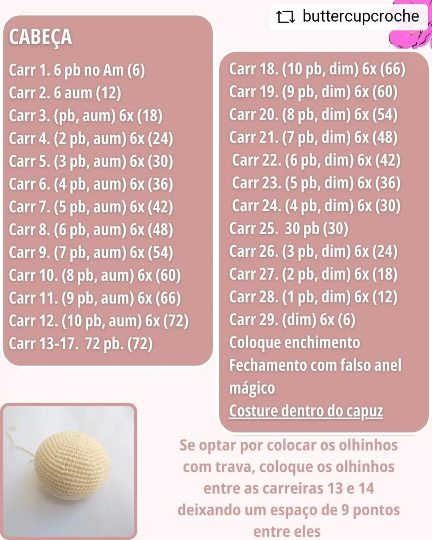 Grátis: Padrão de amigurumi de Patinho Unicórnio