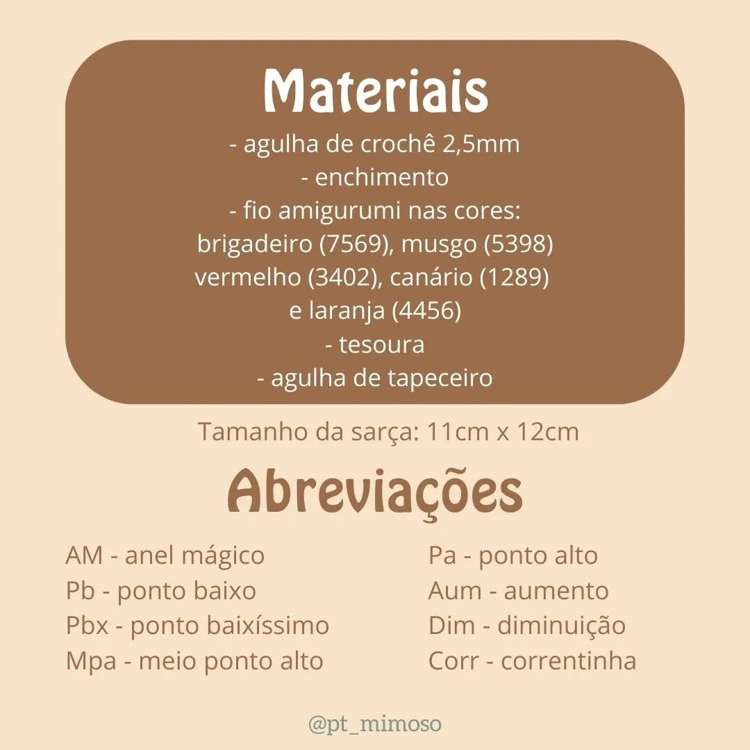 Grátis: Padrão de Crochê da Árvore de Outono