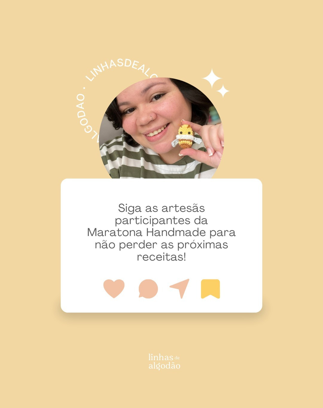 Grátis: Padrão de crochê de Abelhita