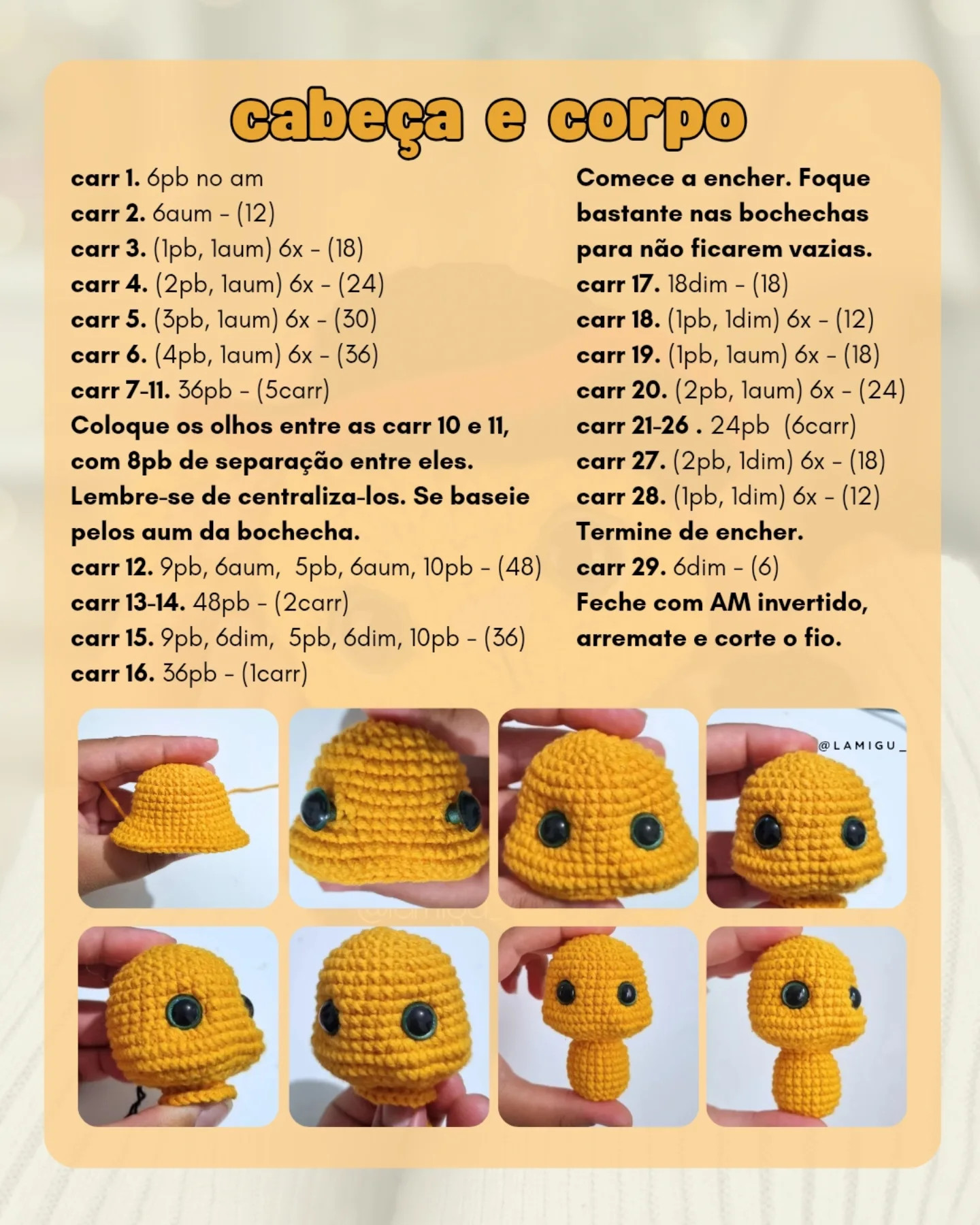 Grátis: Padrão de Crochê do Gato de Botas