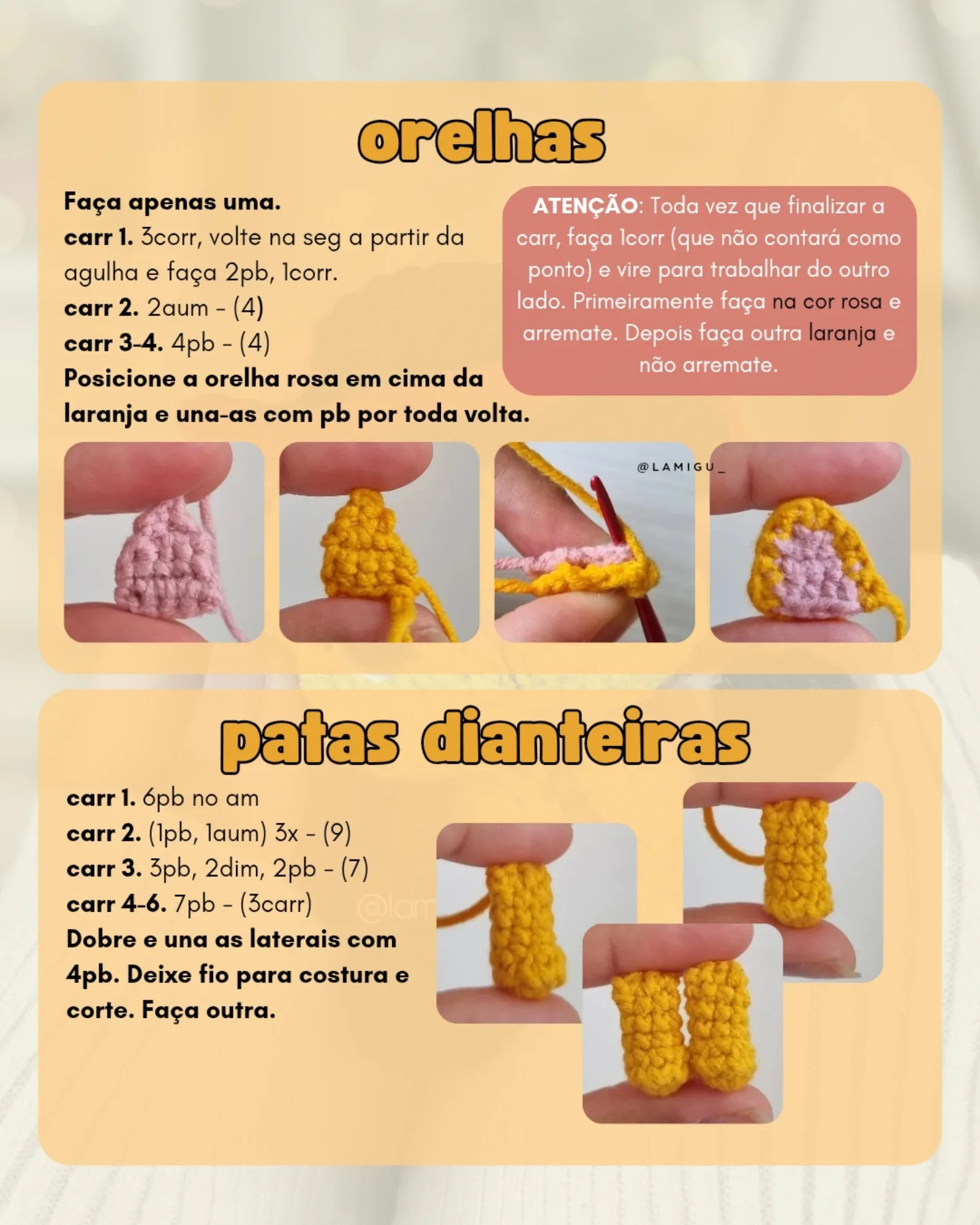 Grátis: Padrão de Crochê do Gato de Botas