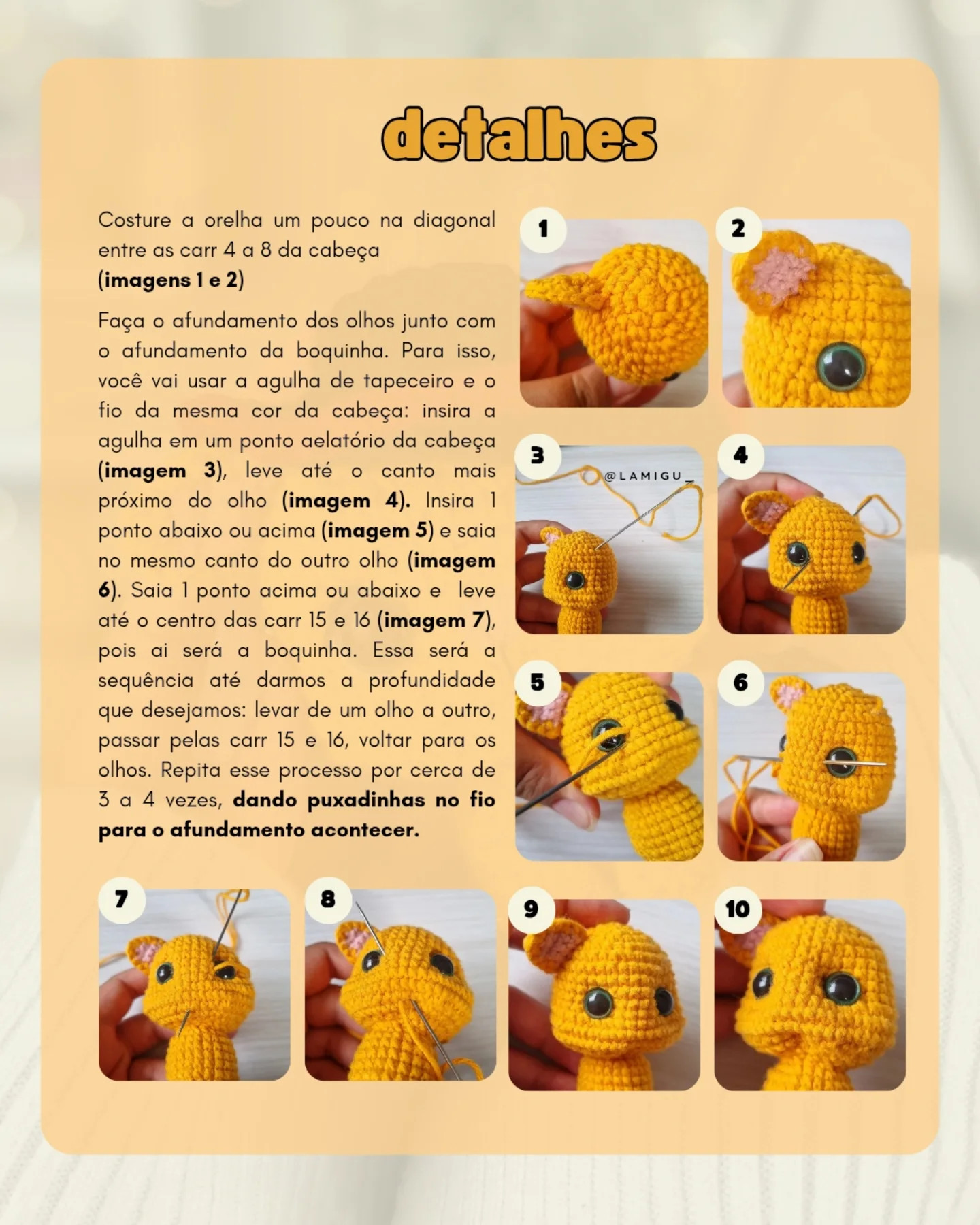 Grátis: Padrão de Crochê do Gato de Botas