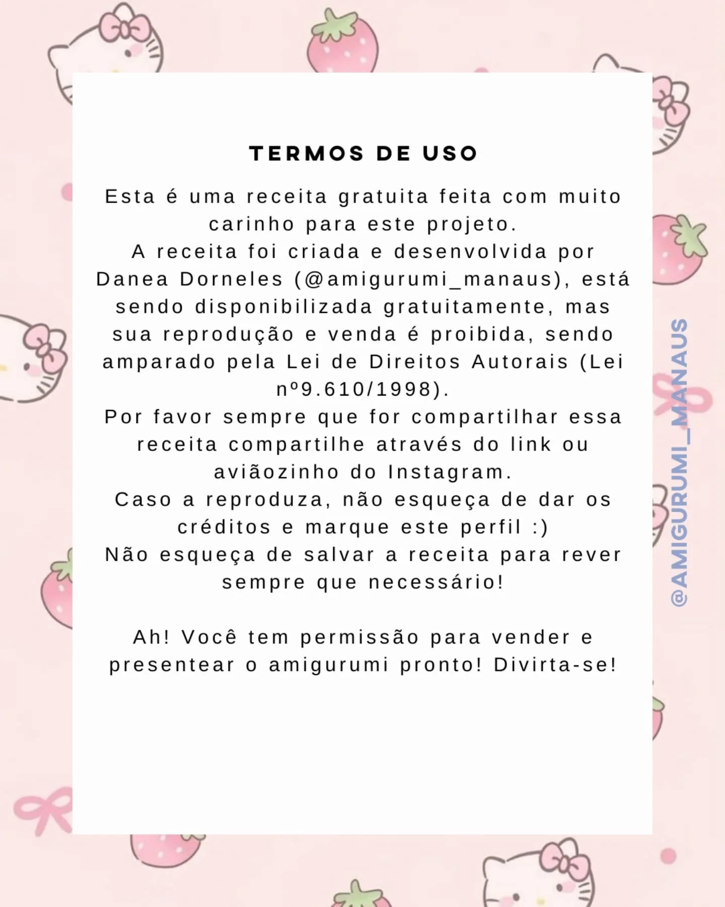 Grátis: Porta-óculos Hello Kitty em crochê