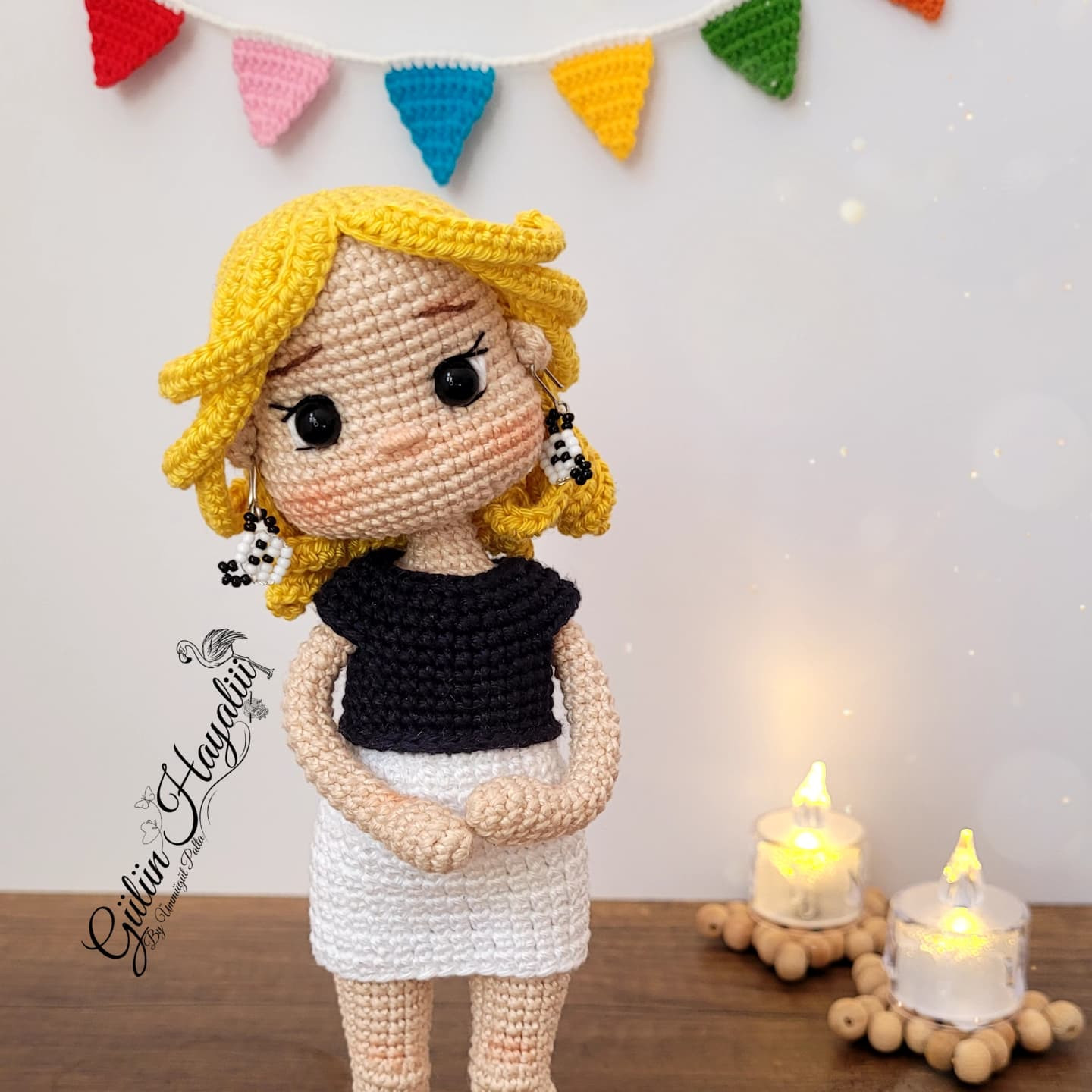Güzel Panda Amigurumi Şeması