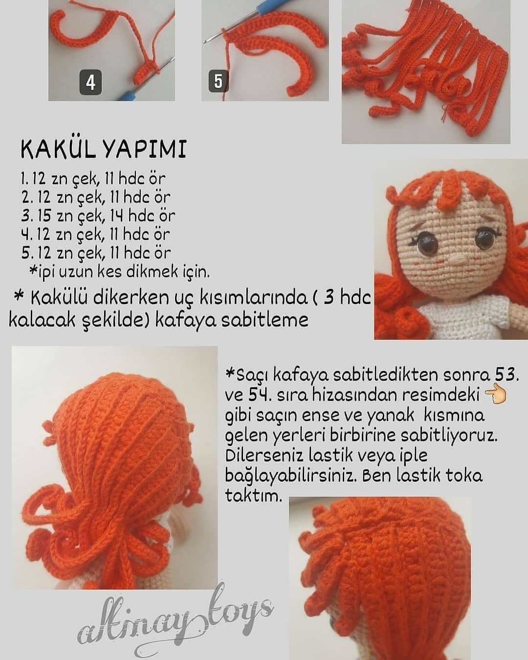 Henna Bebeği Tığ İşi Örgü Tarifi