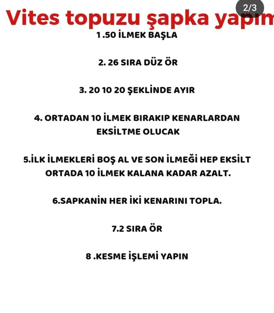 Hızlı Topuzu Kazak Şeması