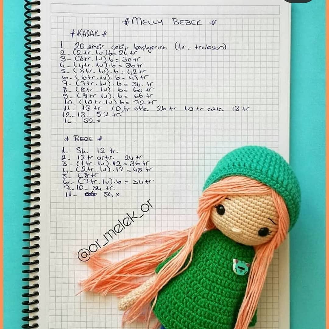 İğne Oyası Bebek Şeması