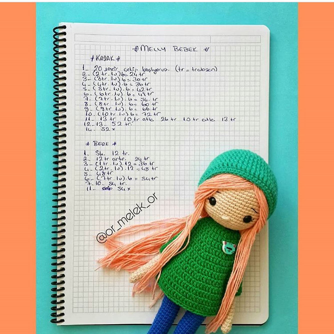 İğne Oyası Bebek Şeması