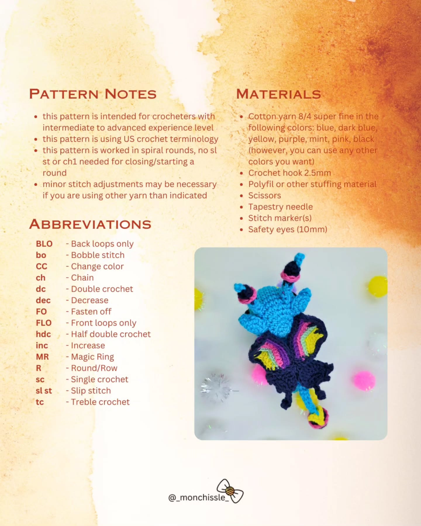 Ilse the Calien Fairy Crochet Pattern