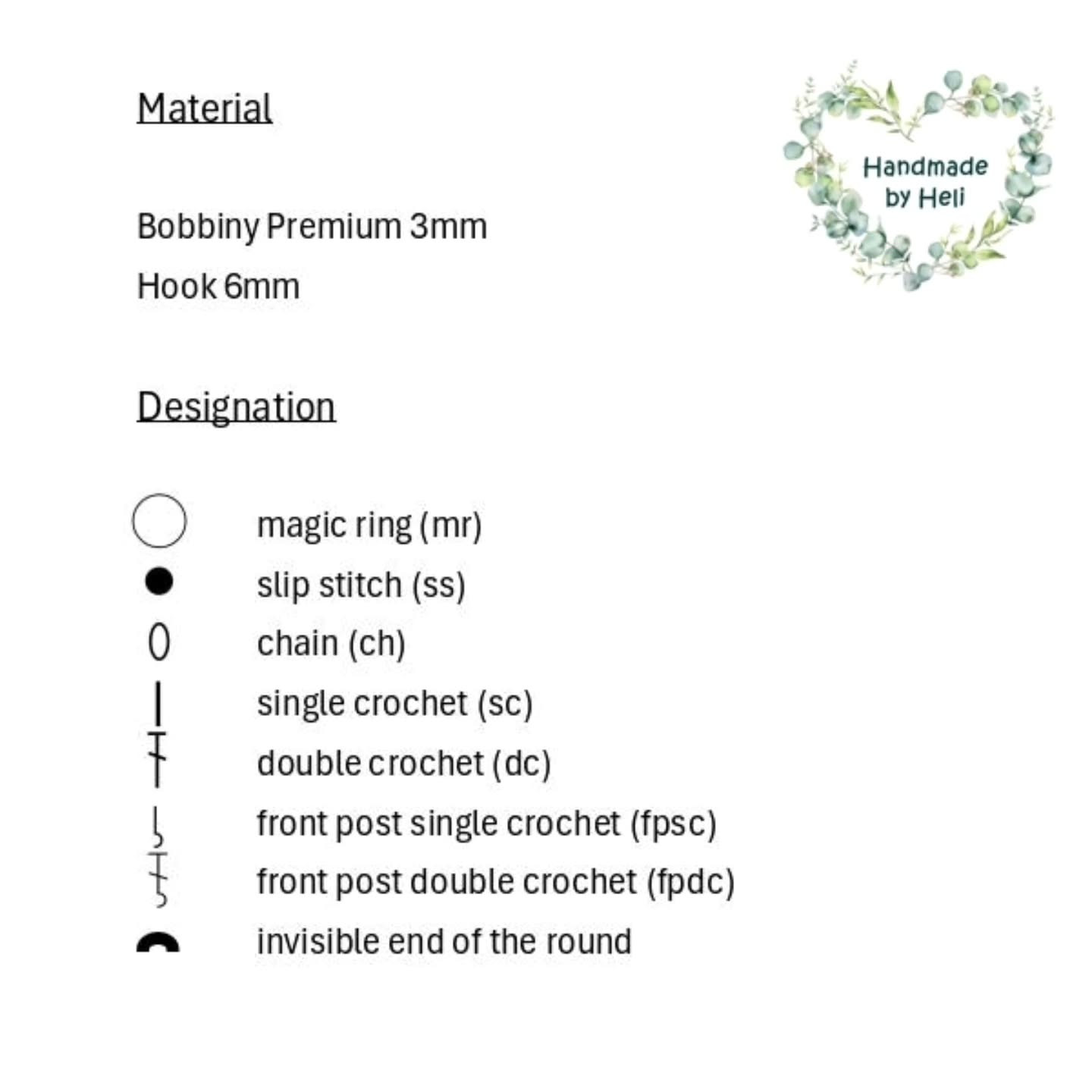 Instructions: Crochet Flower Bowl Pattern
