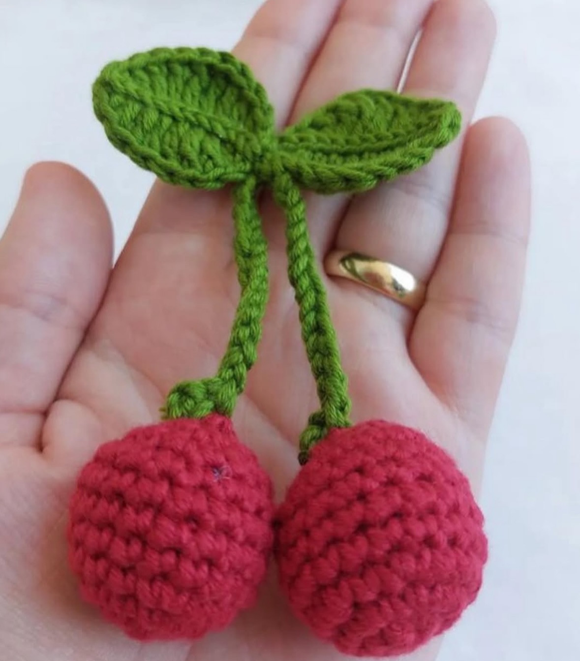 Kiraz/Vişne Amigurumi Şeması