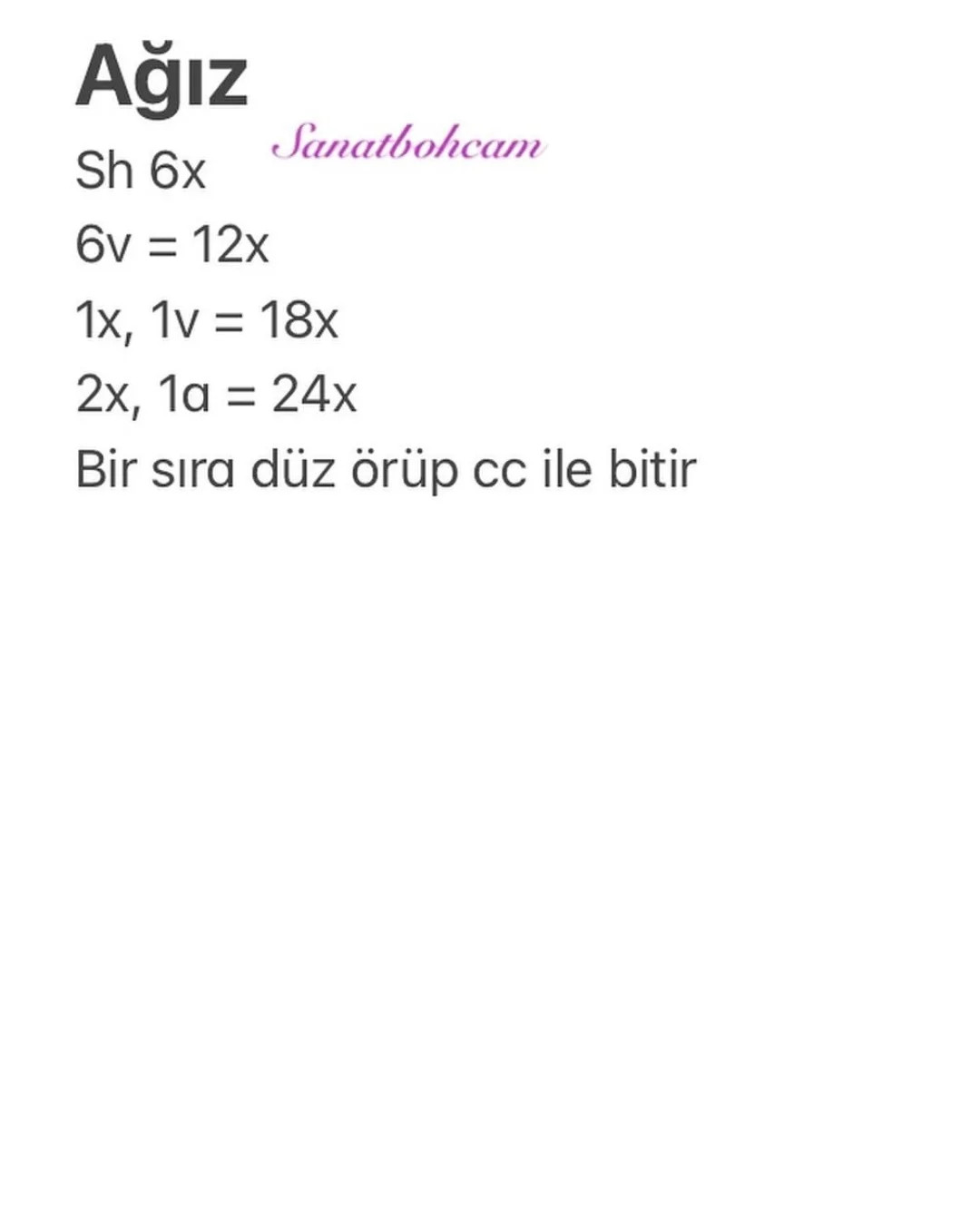KOLAY ZÜRAFA BEBEK TIKISI YAPILIŞI