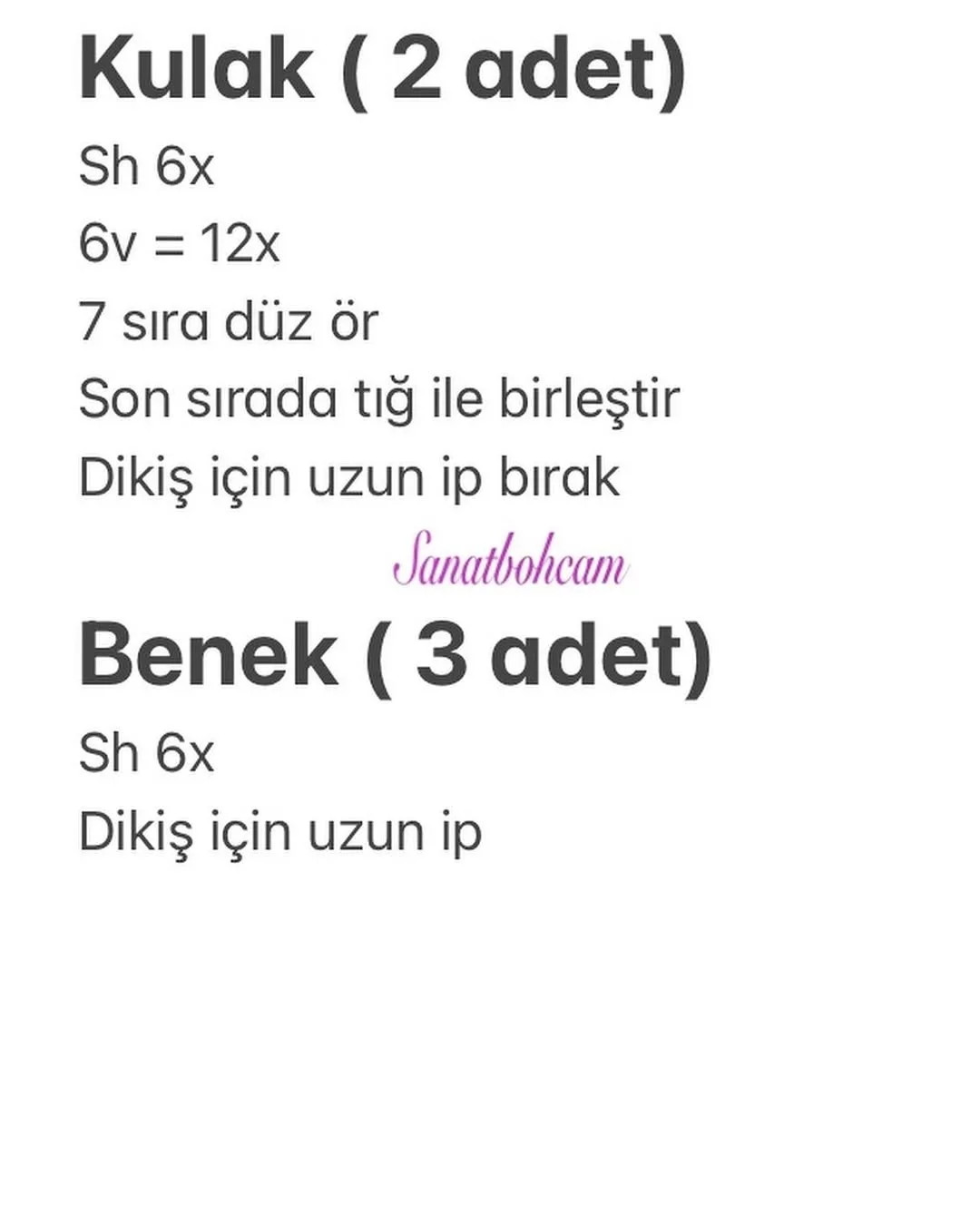 KOLAY ZÜRAFA BEBEK TIKISI YAPILIŞI
