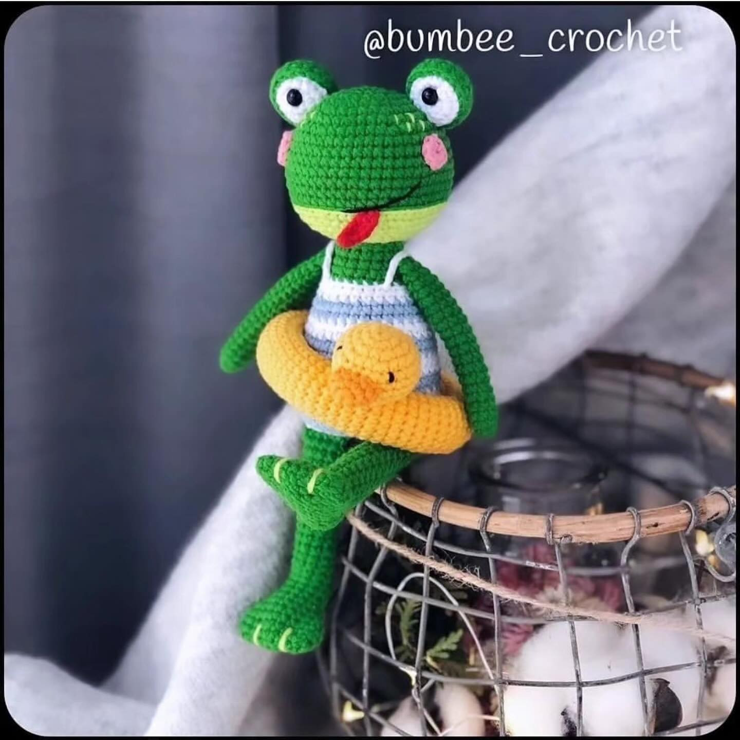 Kurbağa ve Bot Amigurumi Şeması Ücretsiz