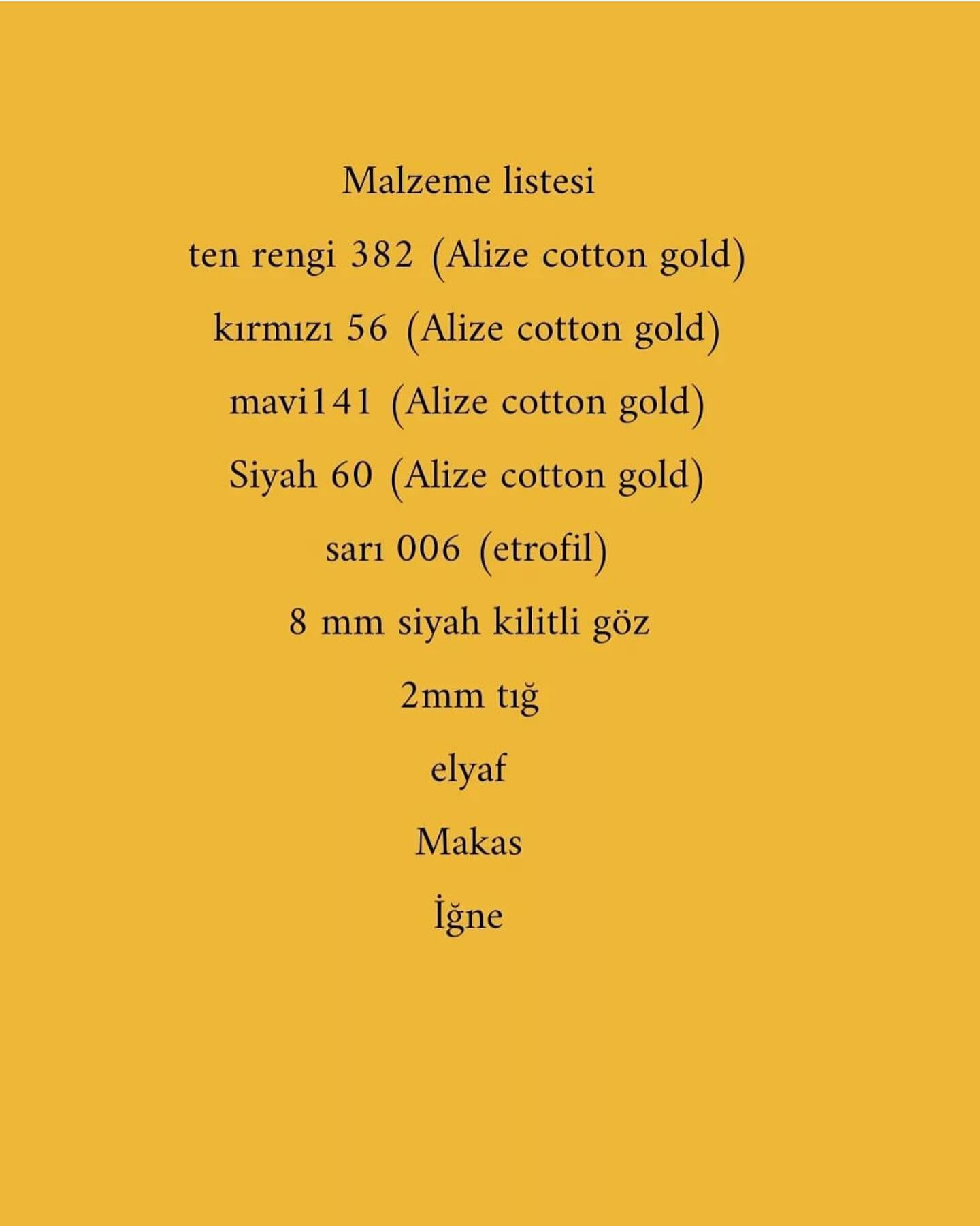 Kurşun Asker Amigurumi Şeması Ücretsiz