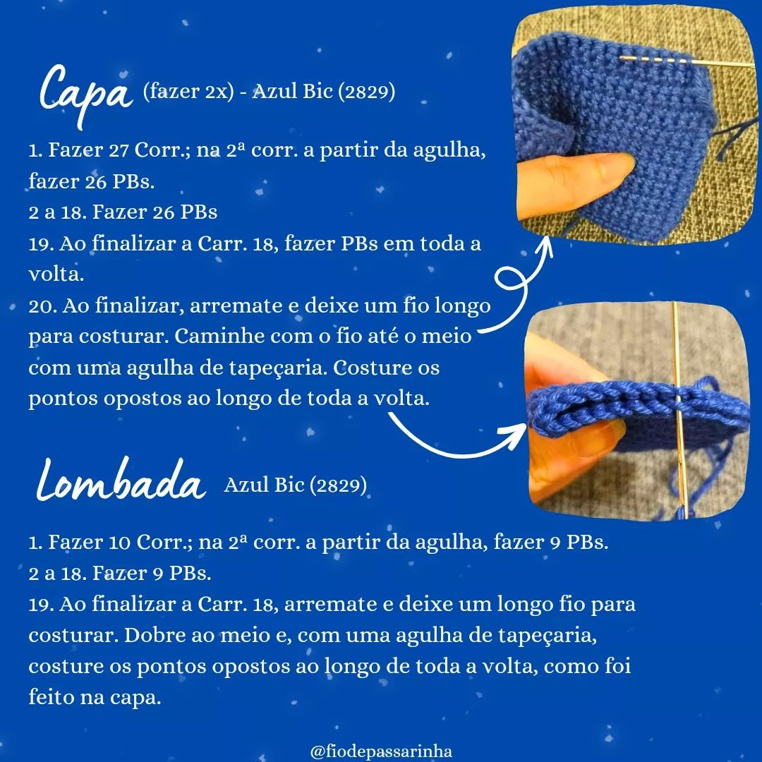 Livro de Crochê: Gráfico de Coração em Formato de Livro