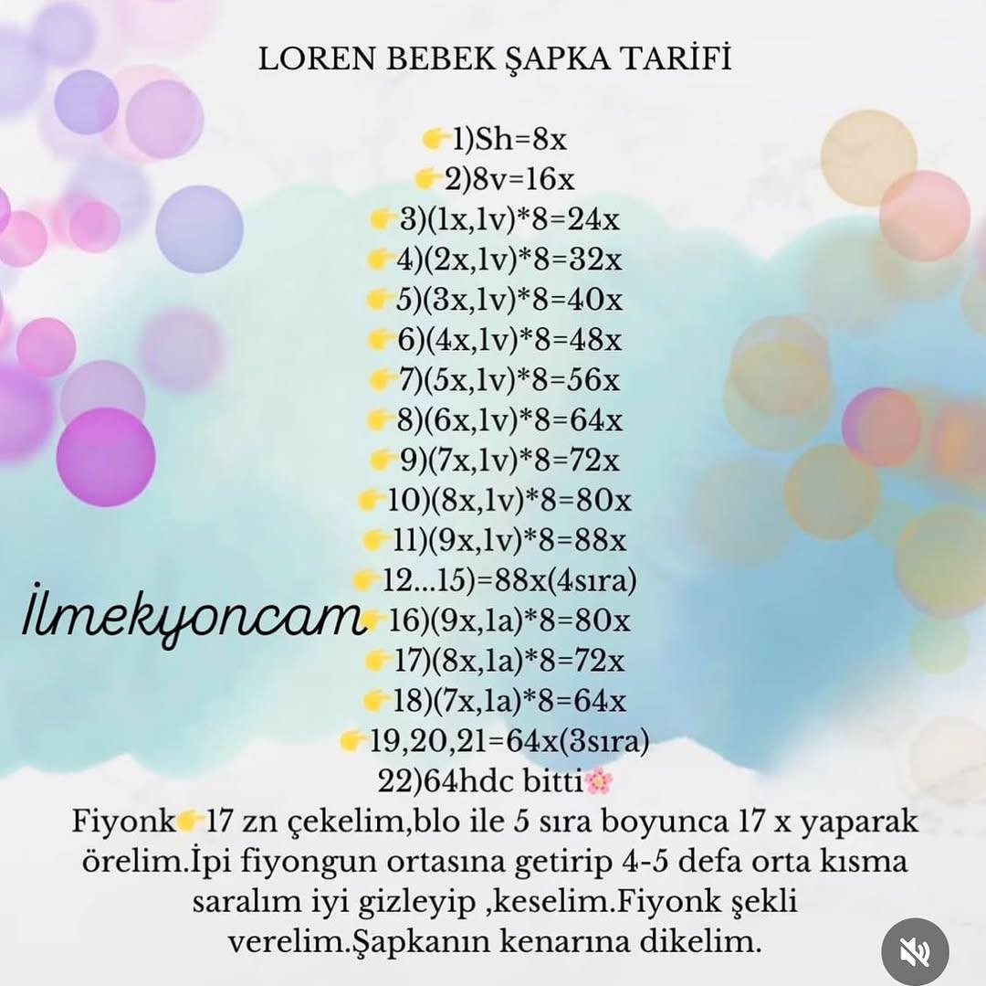 Loren Bebek Amigurumi Şeması Ücretsiz