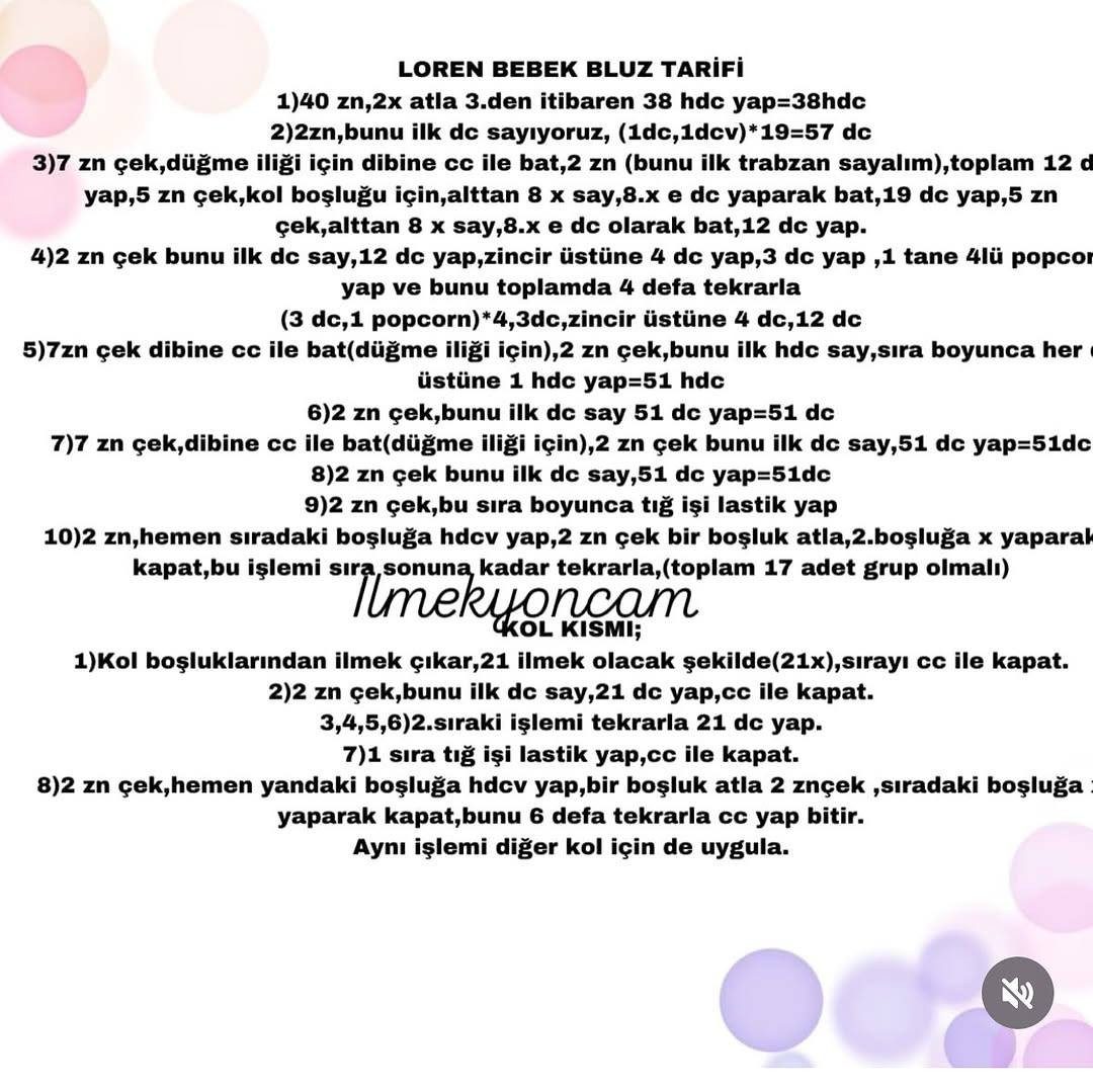 Loren Bebek Amigurumi Şeması Ücretsiz
