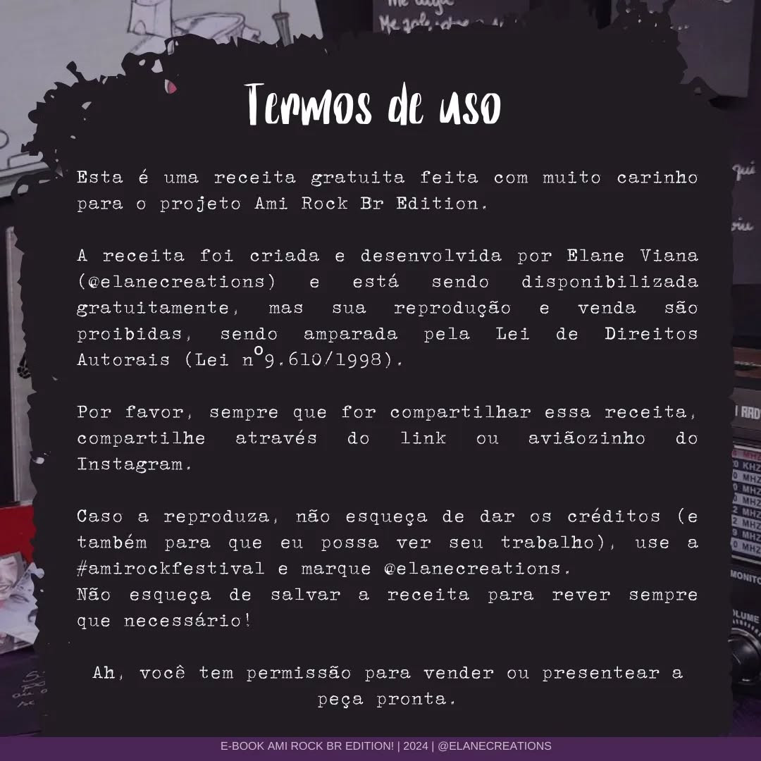 Luva Arrastão em Crochê: Gráfico Gratuito
