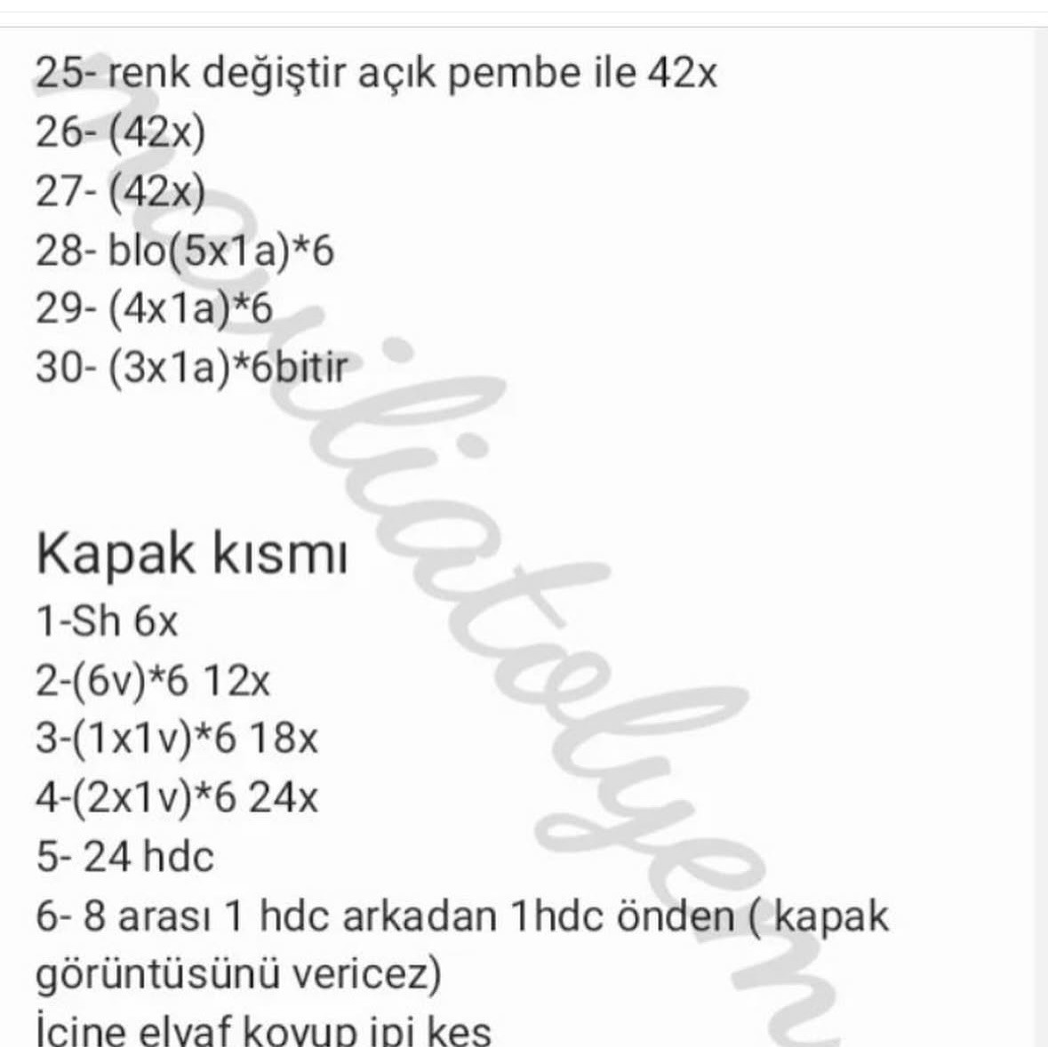 Mavi ve Pembe Tığ İşi Stetoskop ve Şurup Tarifi