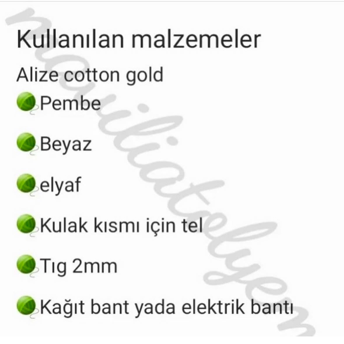 Mavi ve Pembe Tığ İşi Stetoskop ve Şurup Tarifi